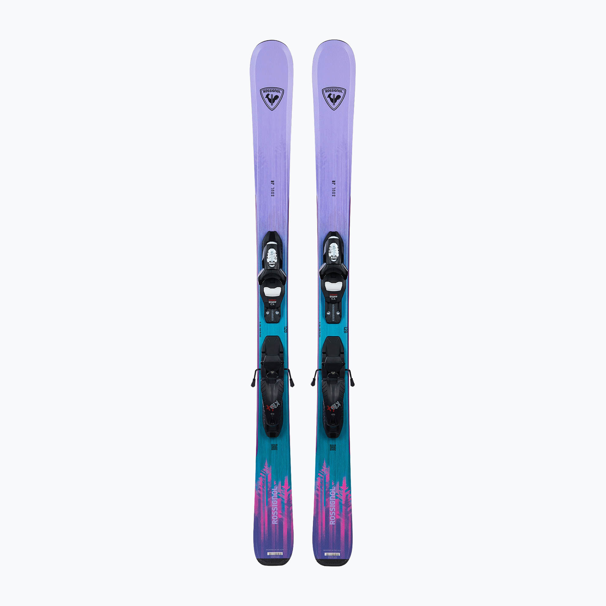 Детски ски за спускане със ски автомати Rossignol Soul Jr 104-140   Kid 4 GW