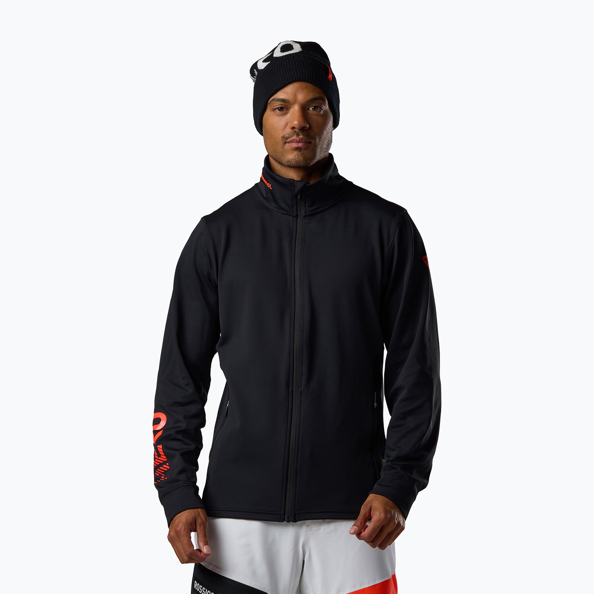 Pánska mikina Rossignol Hero Stretch Fleece black