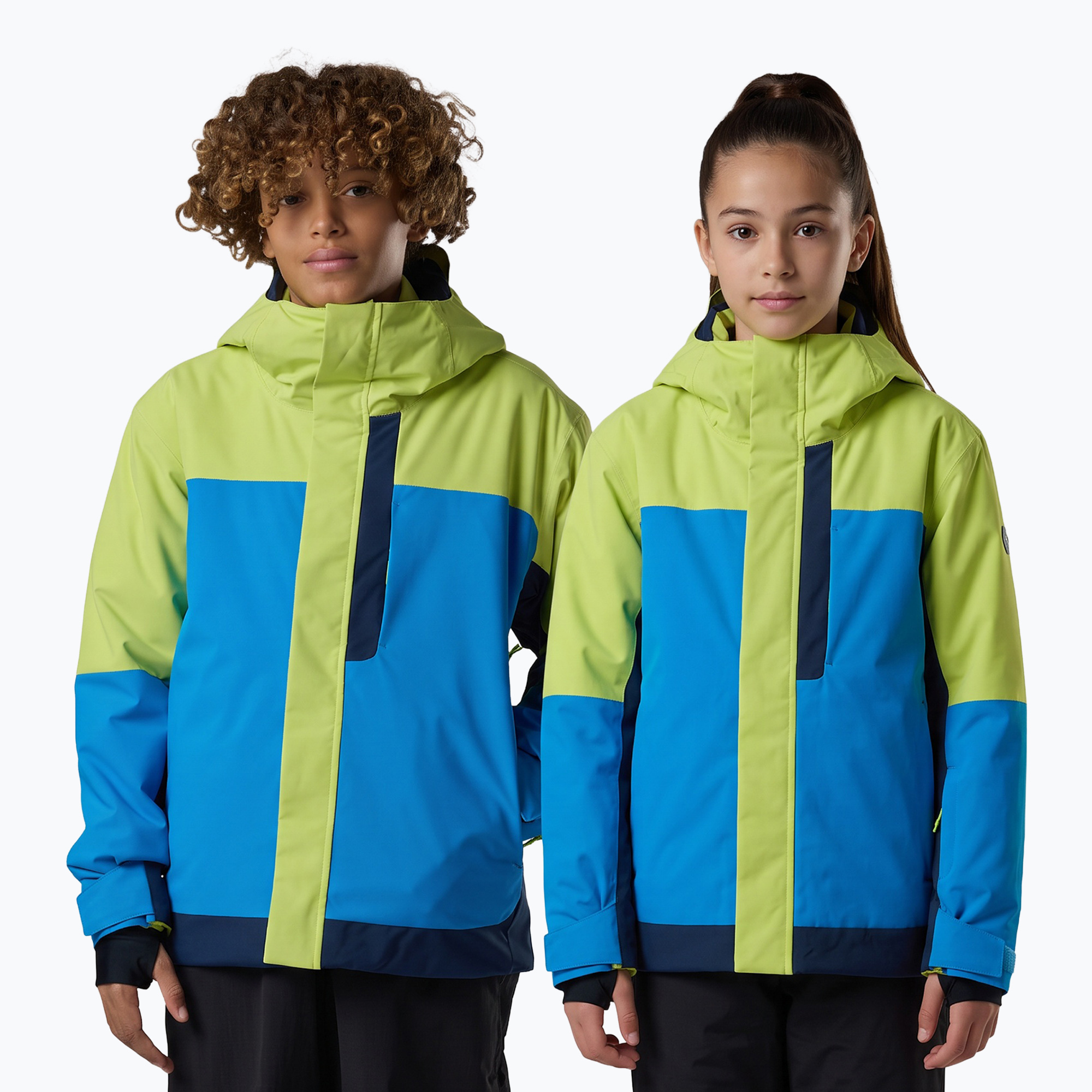 Детско скиорско яке Rossignol Wispile Insulated wild lime