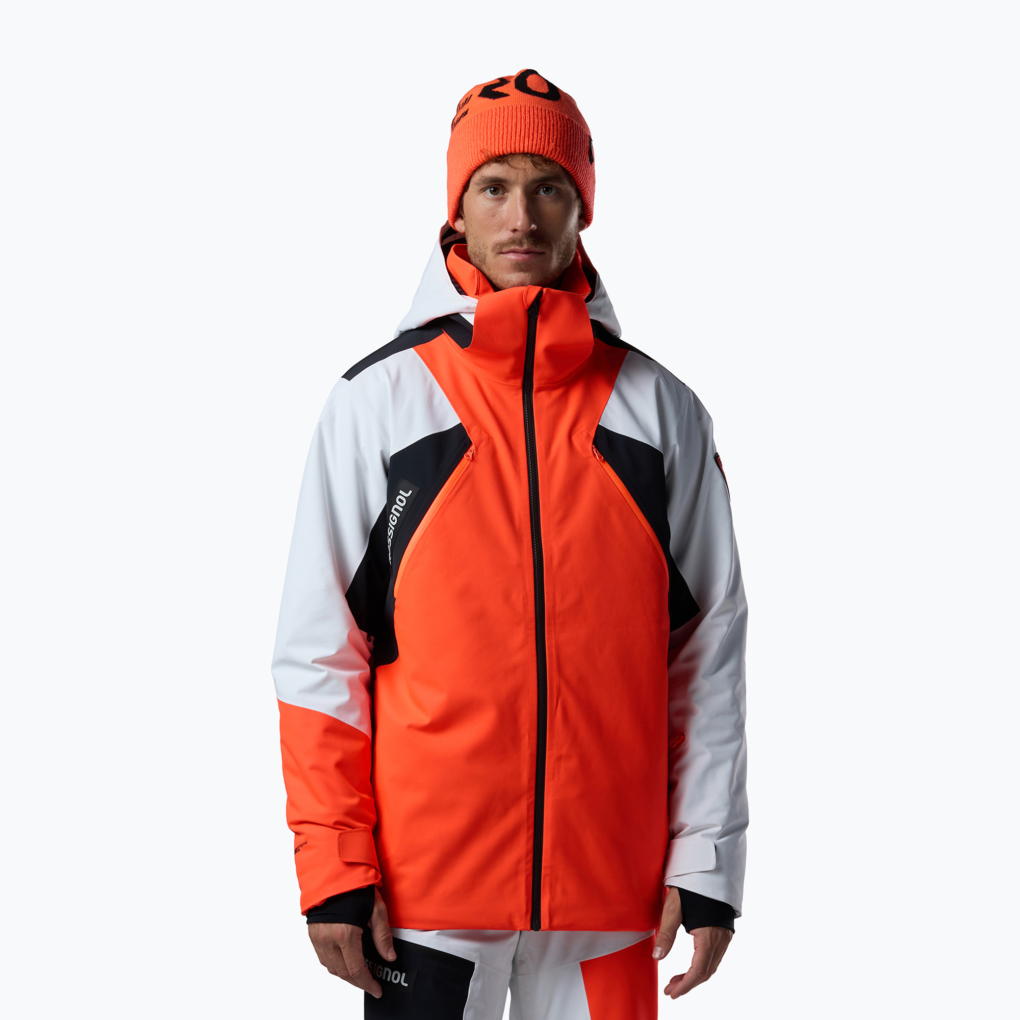 Мъжко скиорско яке Rossignol Hero 4WS Insulated neon red