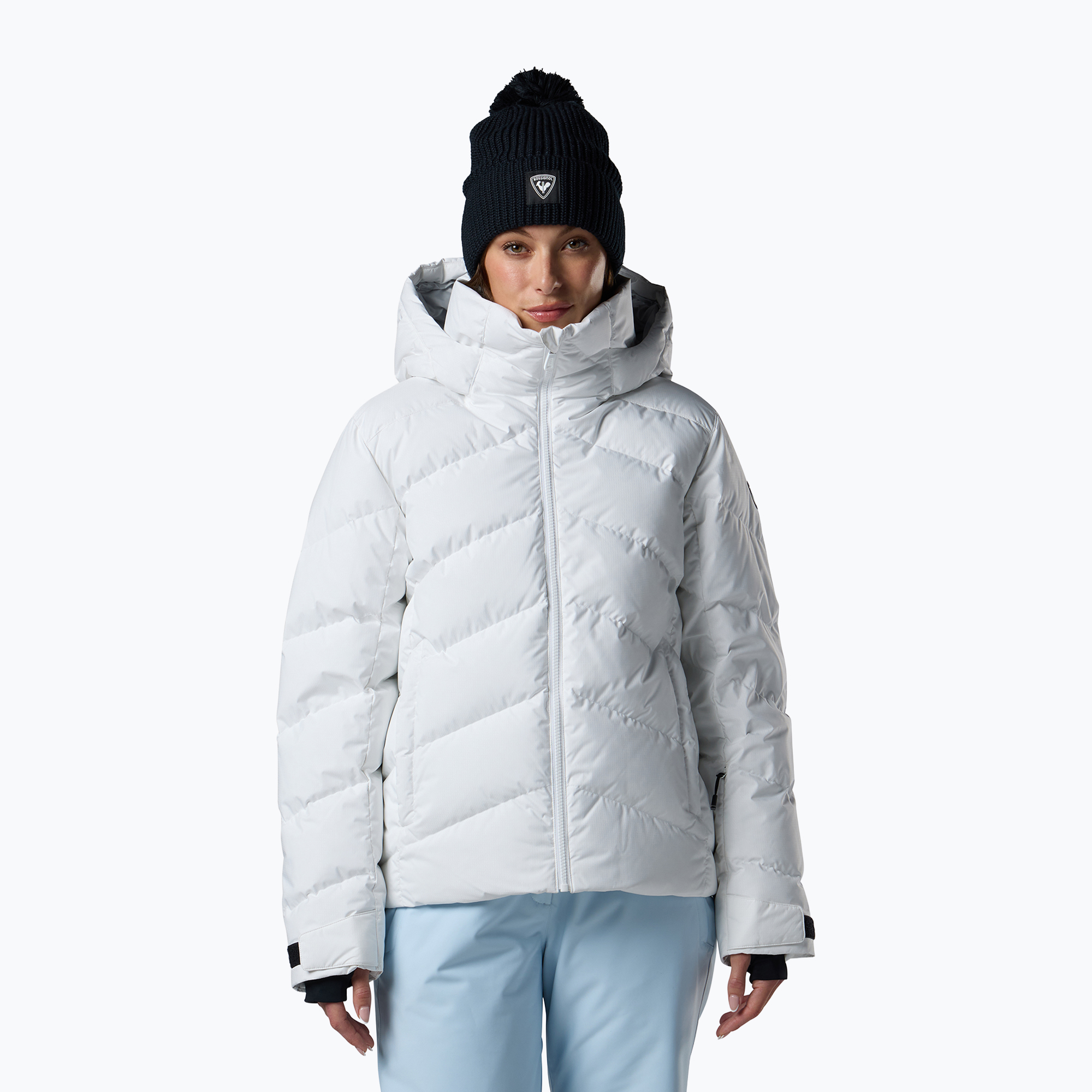 Дамско скиорско яке Rossignol Wispile Ripstop Down white