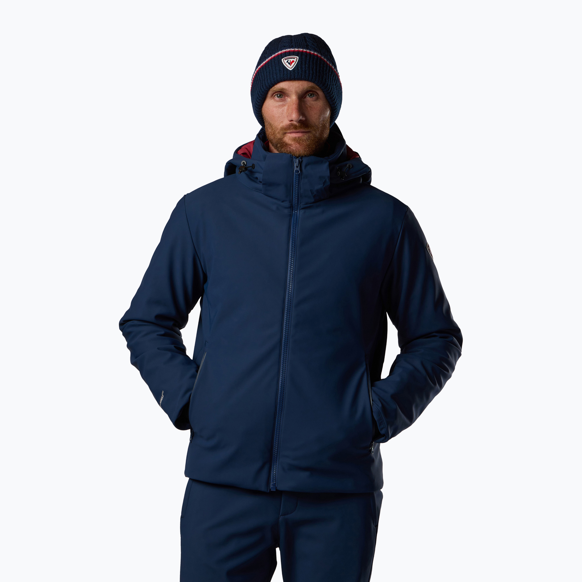 Мъжко скиорско яке Rossignol Resort Softshell dark navy