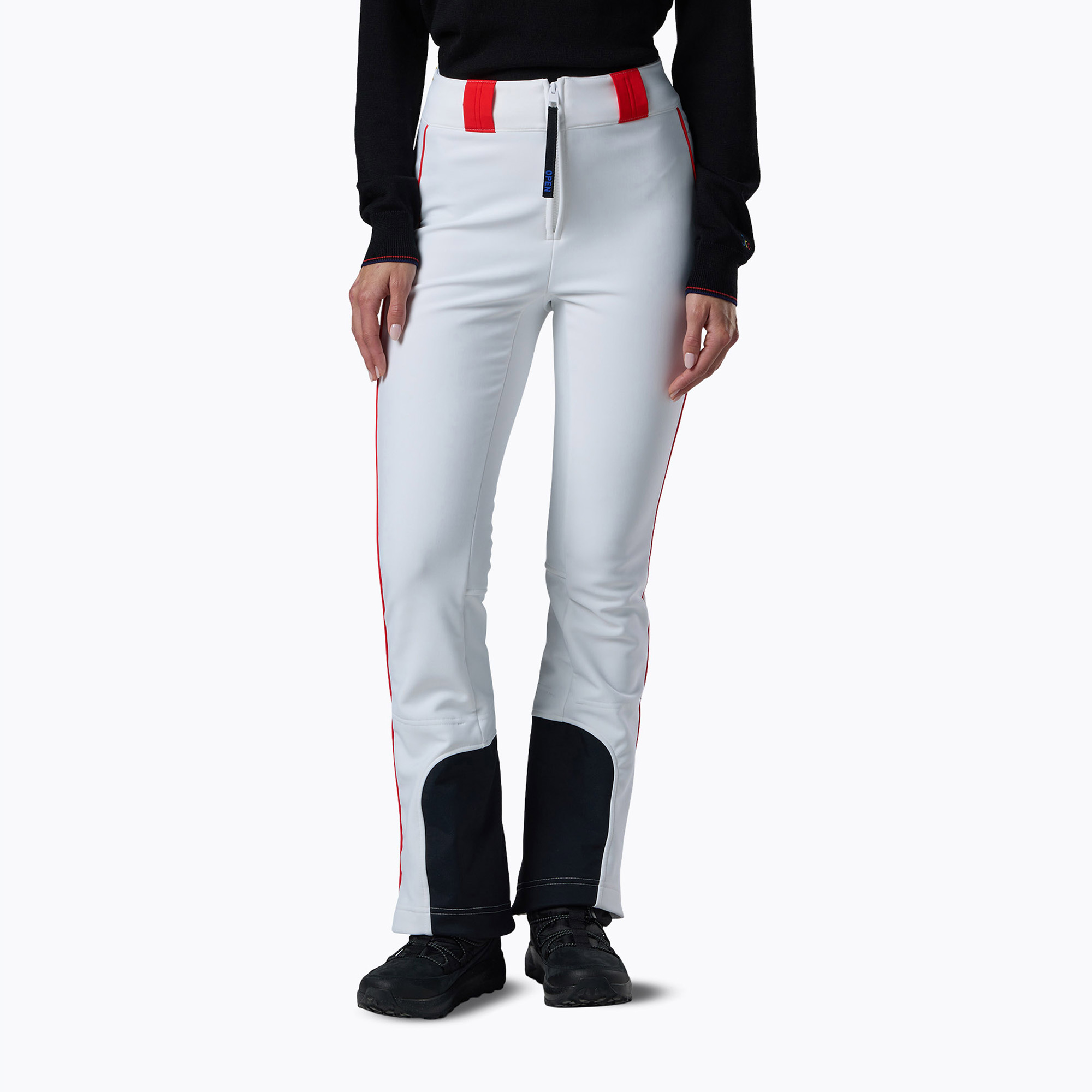 Pantaloni de schi pentru femei Rossignol JCC Softshell white
