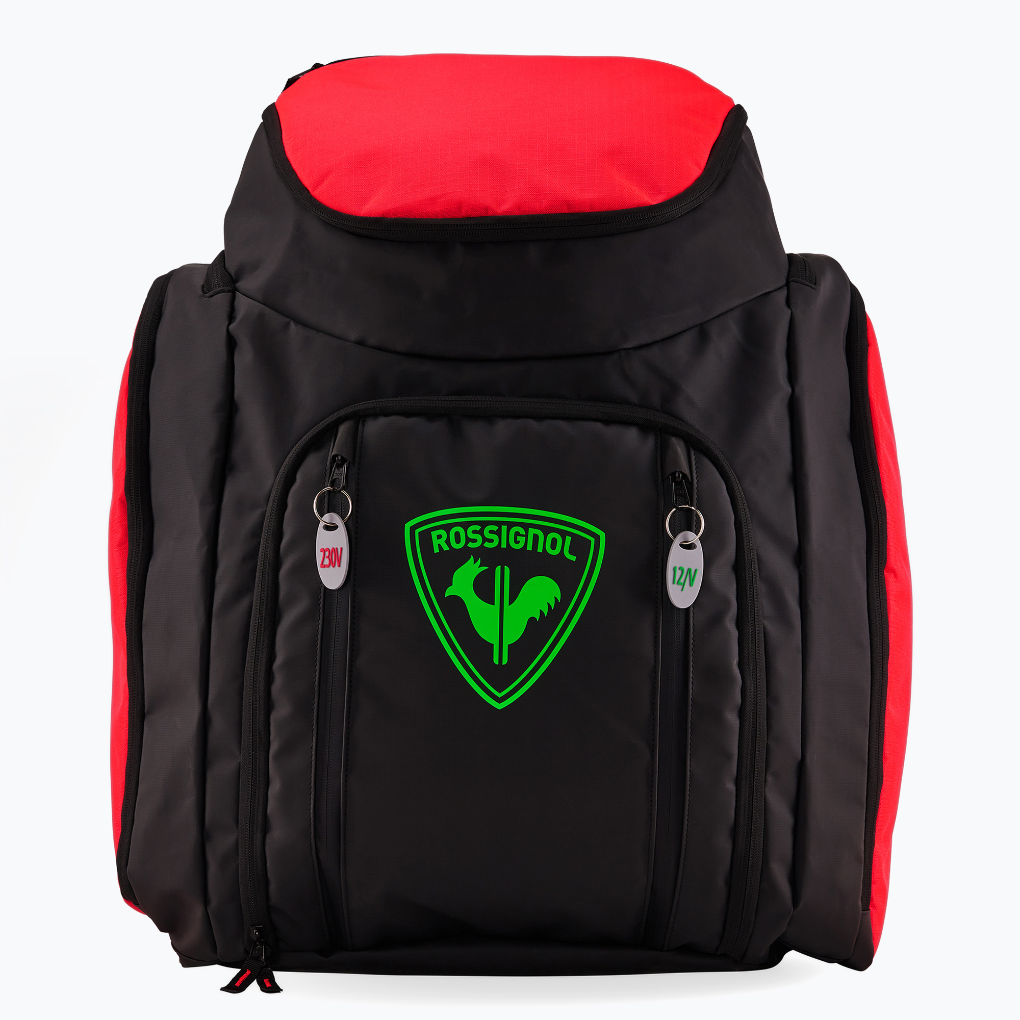 Скиoрска раница Rossignol Hero Heating Athletes Bag 230V 95 l red/black