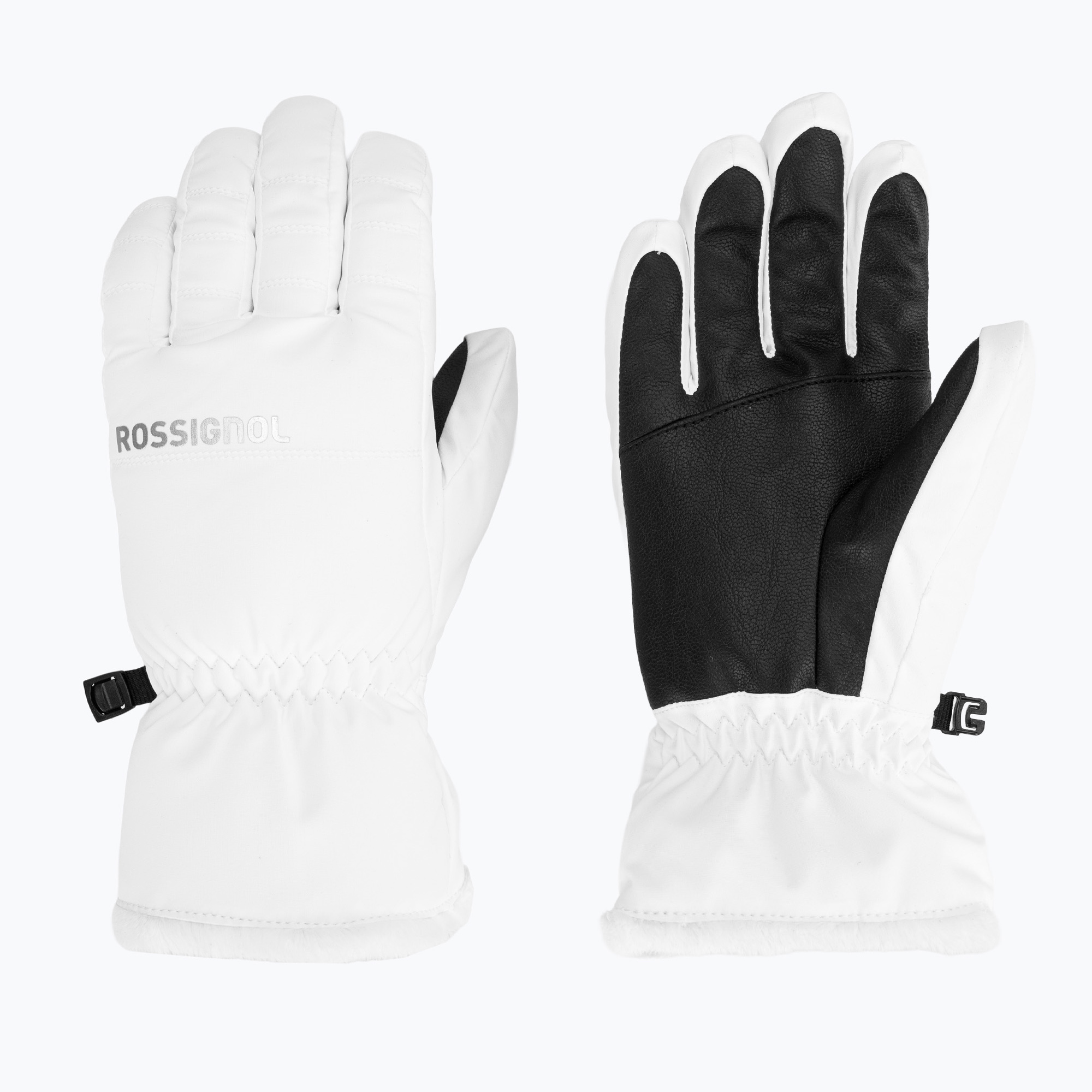 Дамски скиорски ръкавици Rossignol Perfy G white