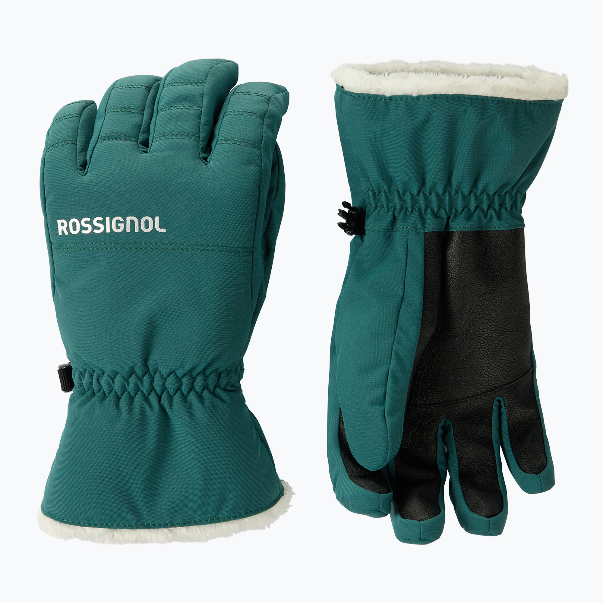 Дамски скиорски ръкавици Rossignol Perfy G transformative teal