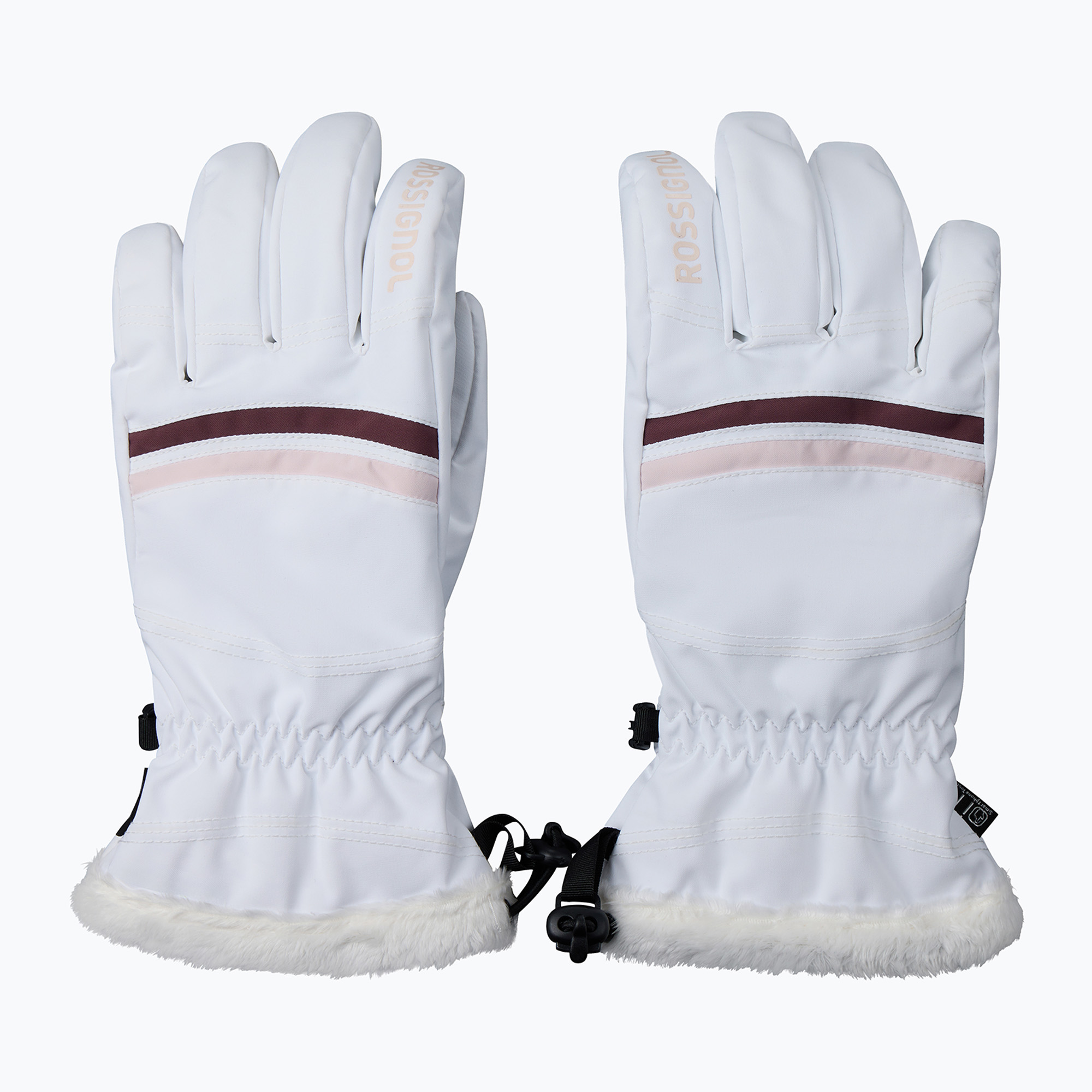 Rękawice narciarskie damskie Rossignol Piste R-Shell Dry white | WYSYŁKA W 24H | 30 DNI NA ZWROT