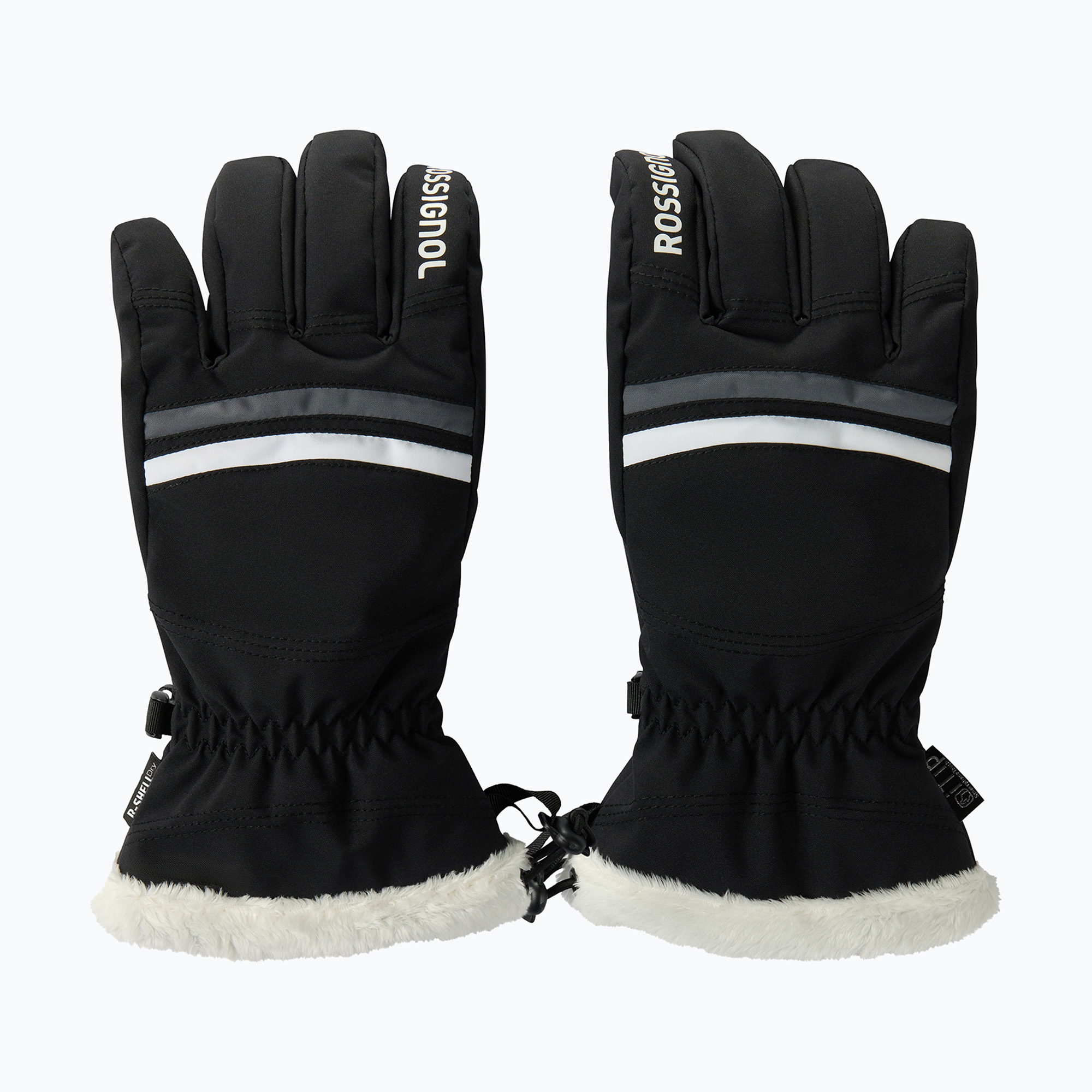 Rękawice narciarskie damskie Rossignol Piste R-Shell Dry black | WYSYŁKA W 24H | 30 DNI NA ZWROT