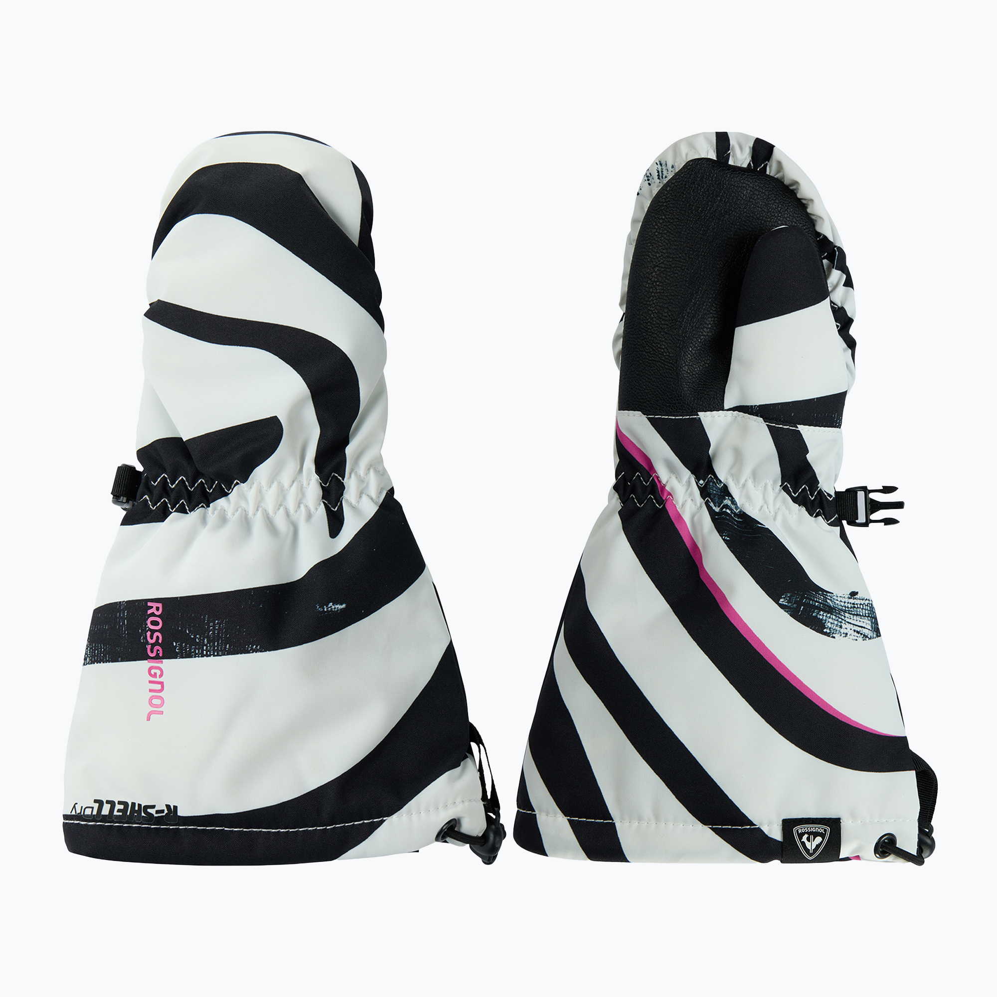 Детски скиорски ръкавици Rossignol Mittens R-Shell Dry savage black