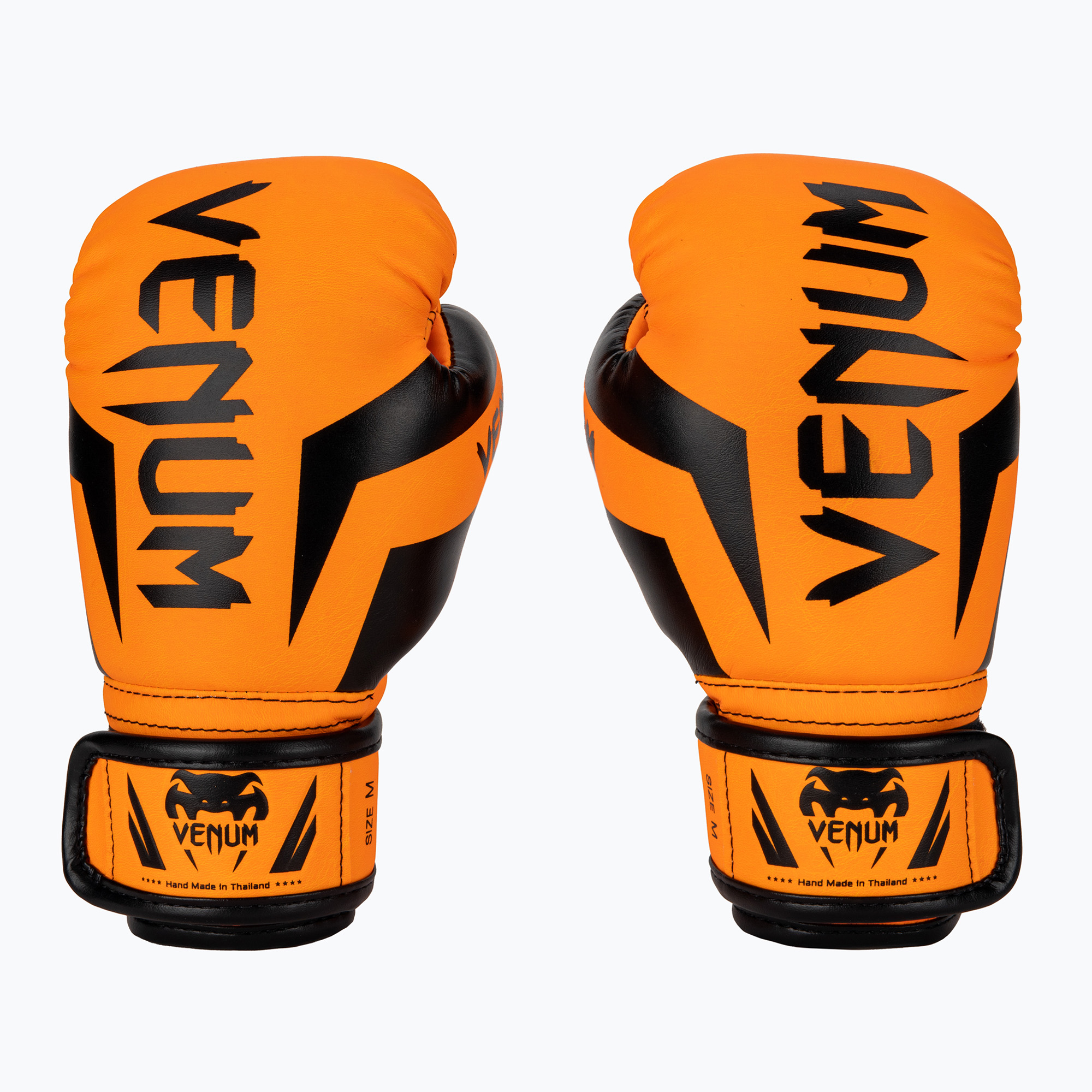 Venum Elite Boxing fluo orange children's boxing gloves (M)