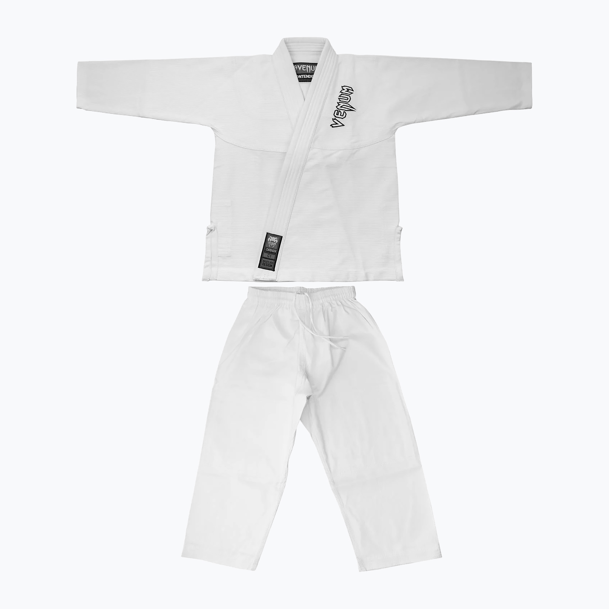 GI do brazylijskiego jiu-jitsu dziecięce Venum Contender white 
