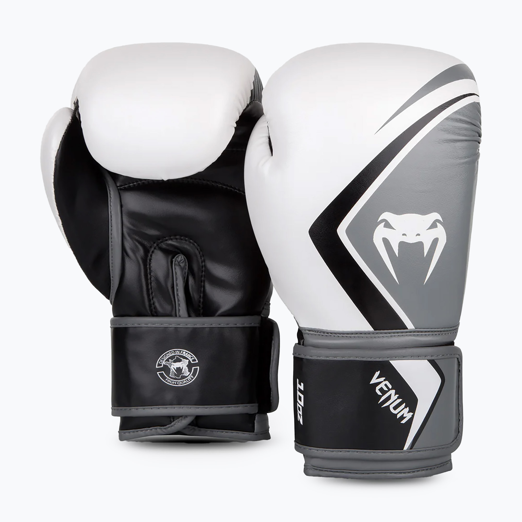 Rękawice bokserskie Venum Contender 2.0 white/grey-black 