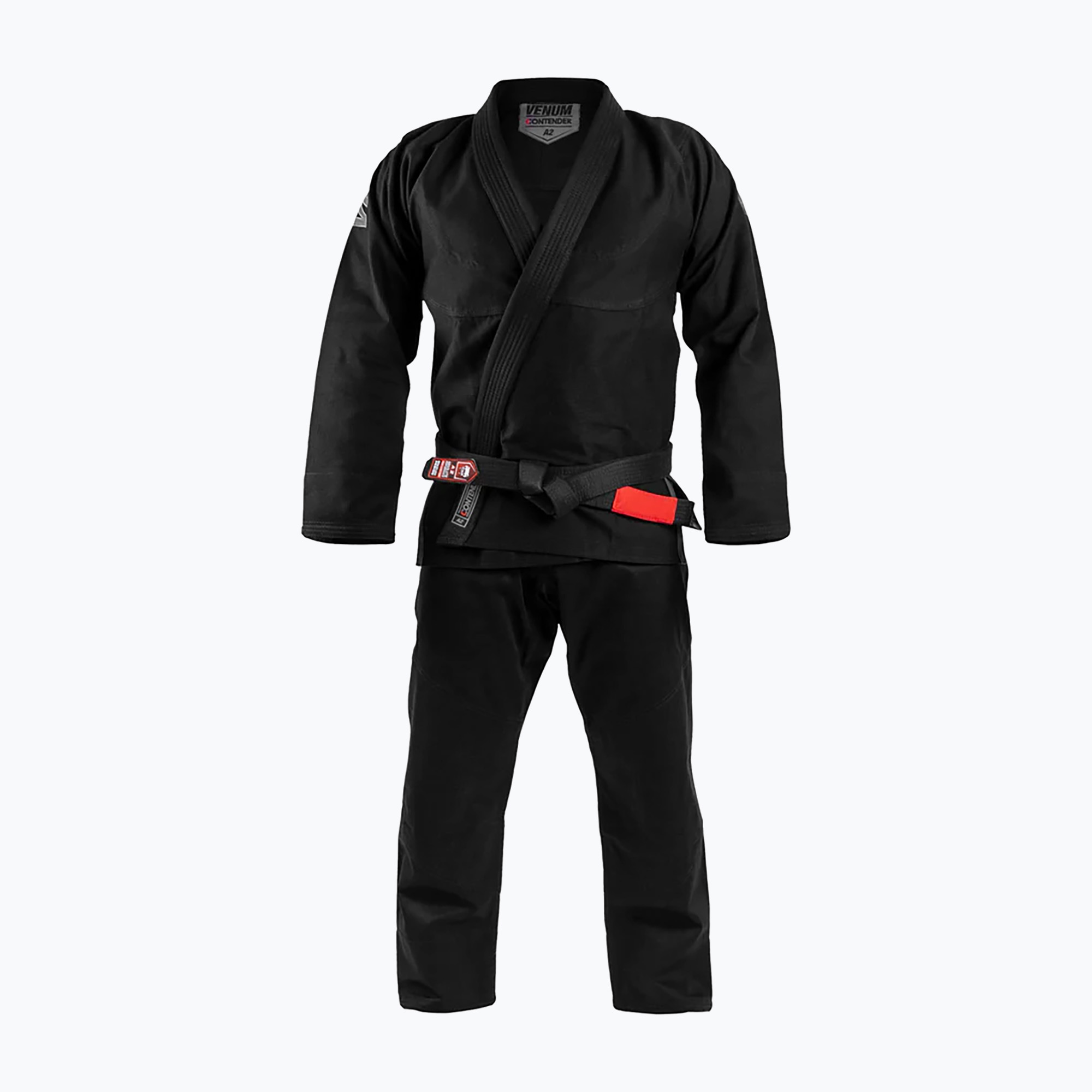 GI do brazylijskiego jiu-jitsu Venum Contender Evo BJJ czarne VENUM-03738-001-A4 