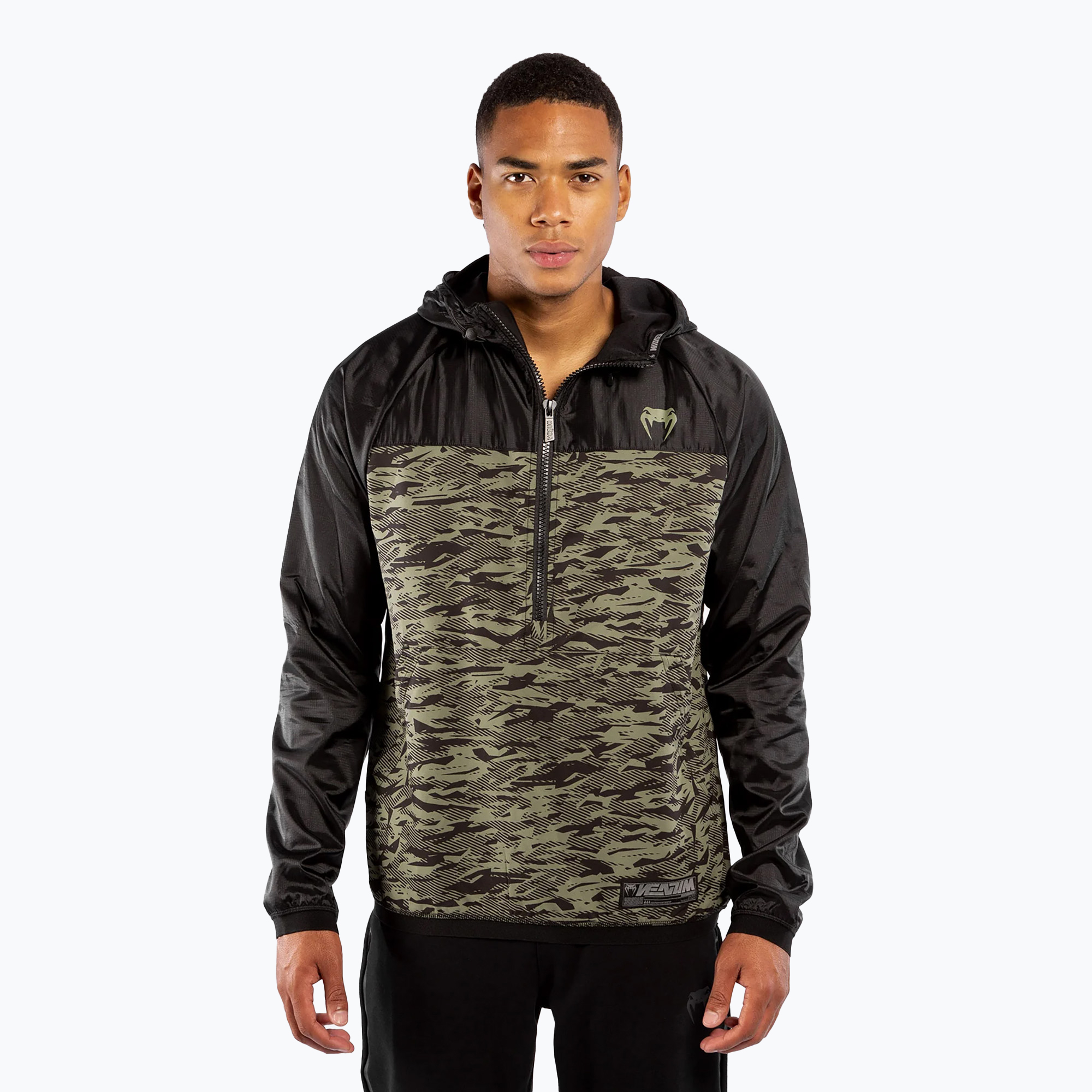 Bluza męska Venum Laser XT Hoodie black/forest camo 