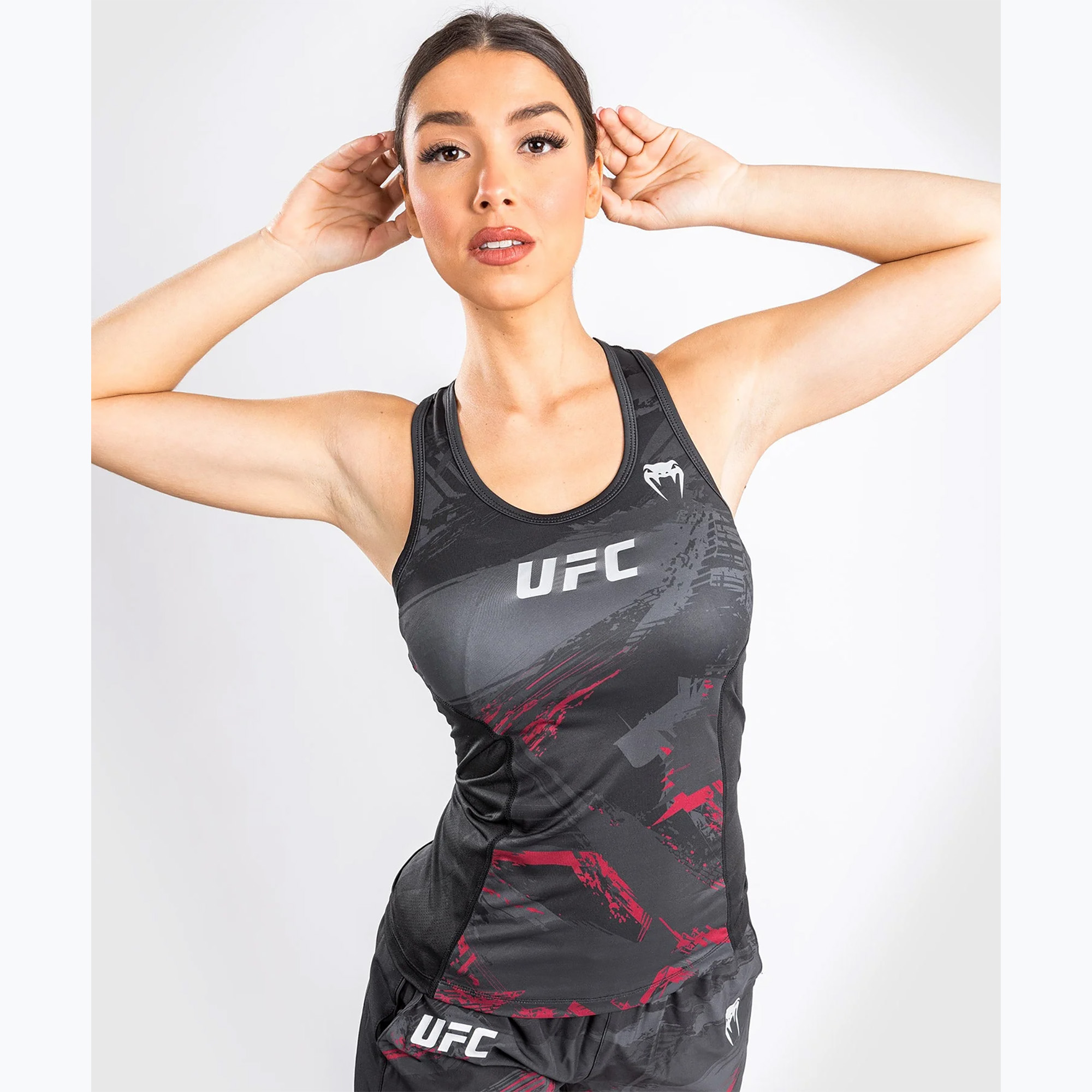 Longsleeve damski Venum UFC Authentic Fight Week 2.0 Performance black/red 