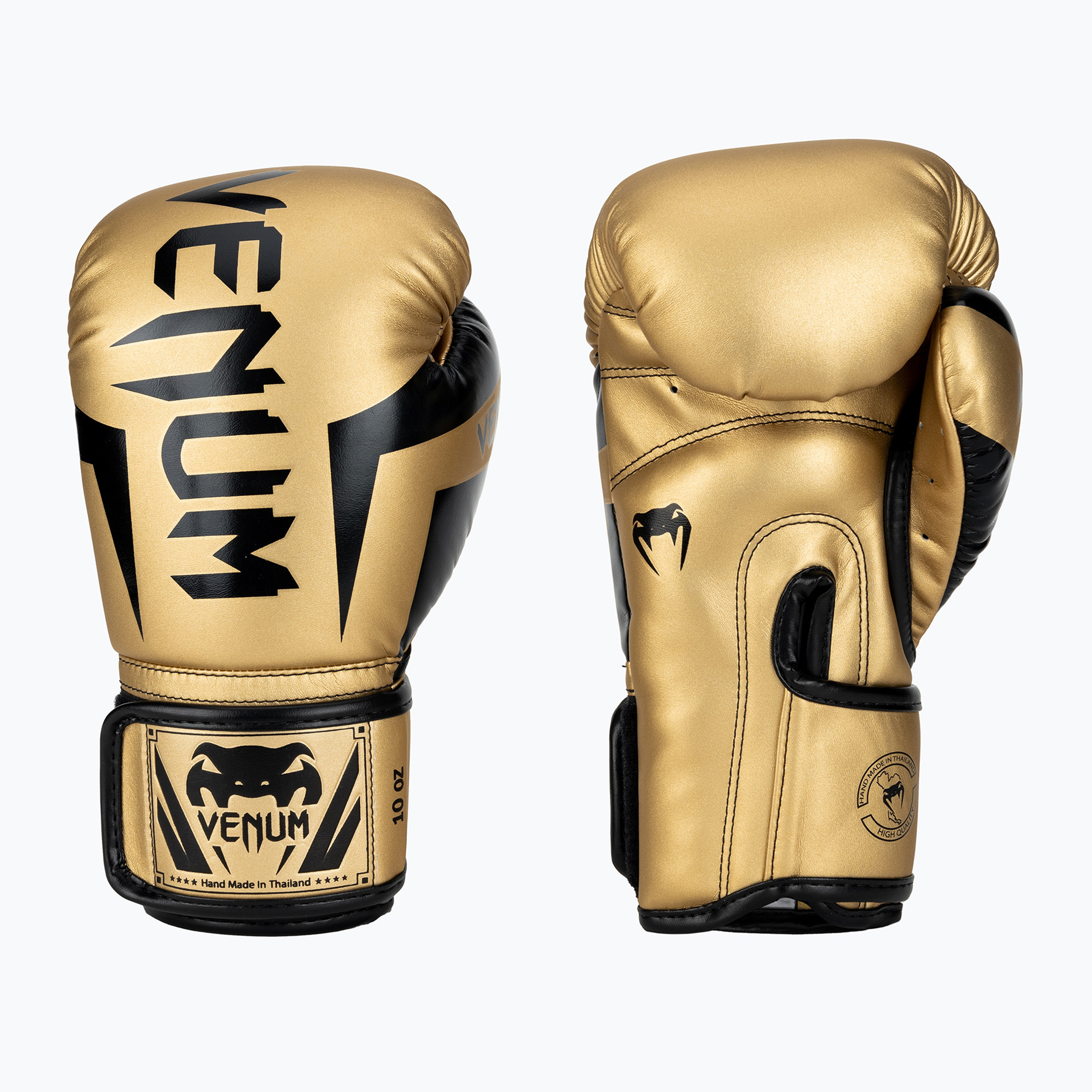 Rękawice bokserskie Venum Elite gold/black 