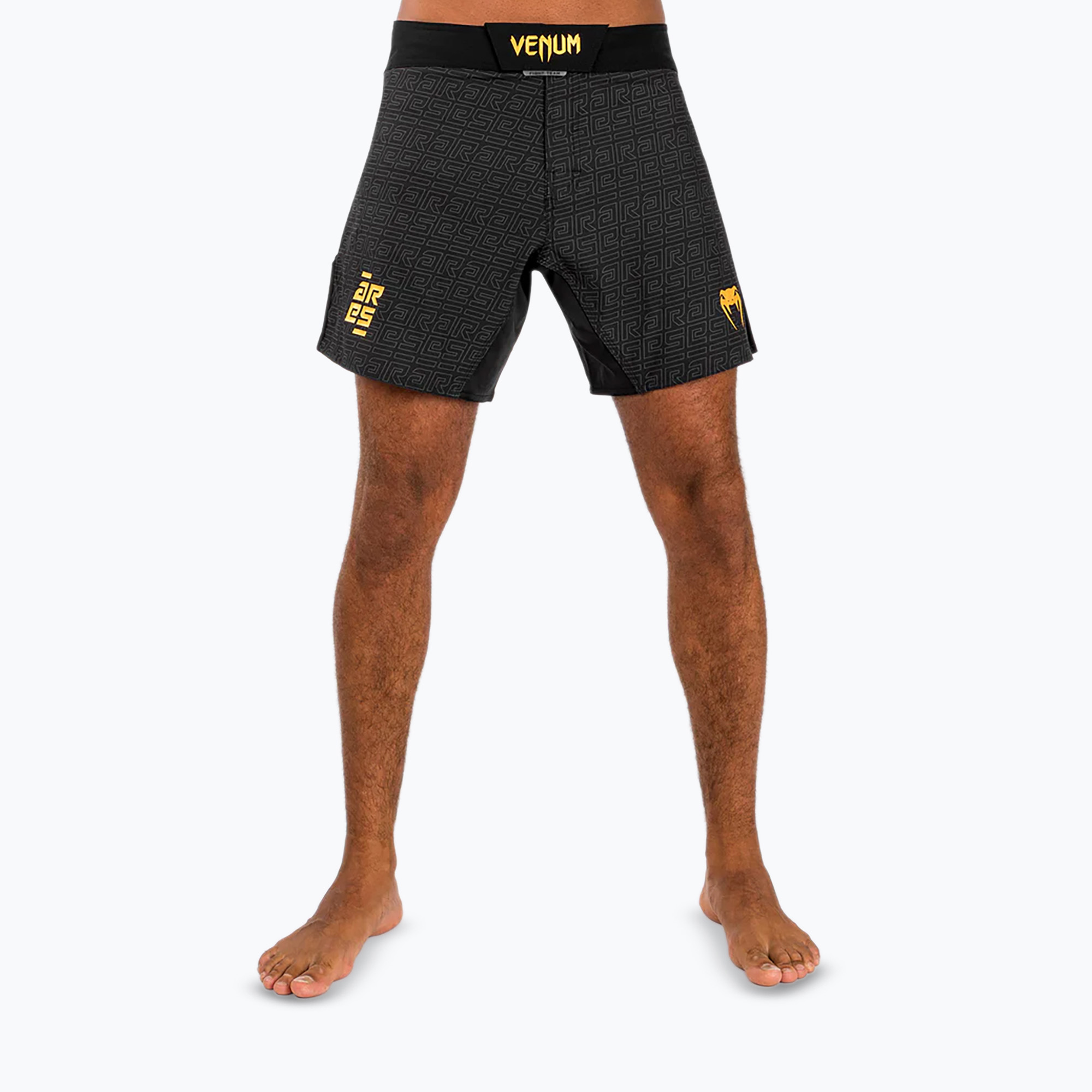 Spodenki treningowe męskie Venum X Ares 2.0 black/gold 