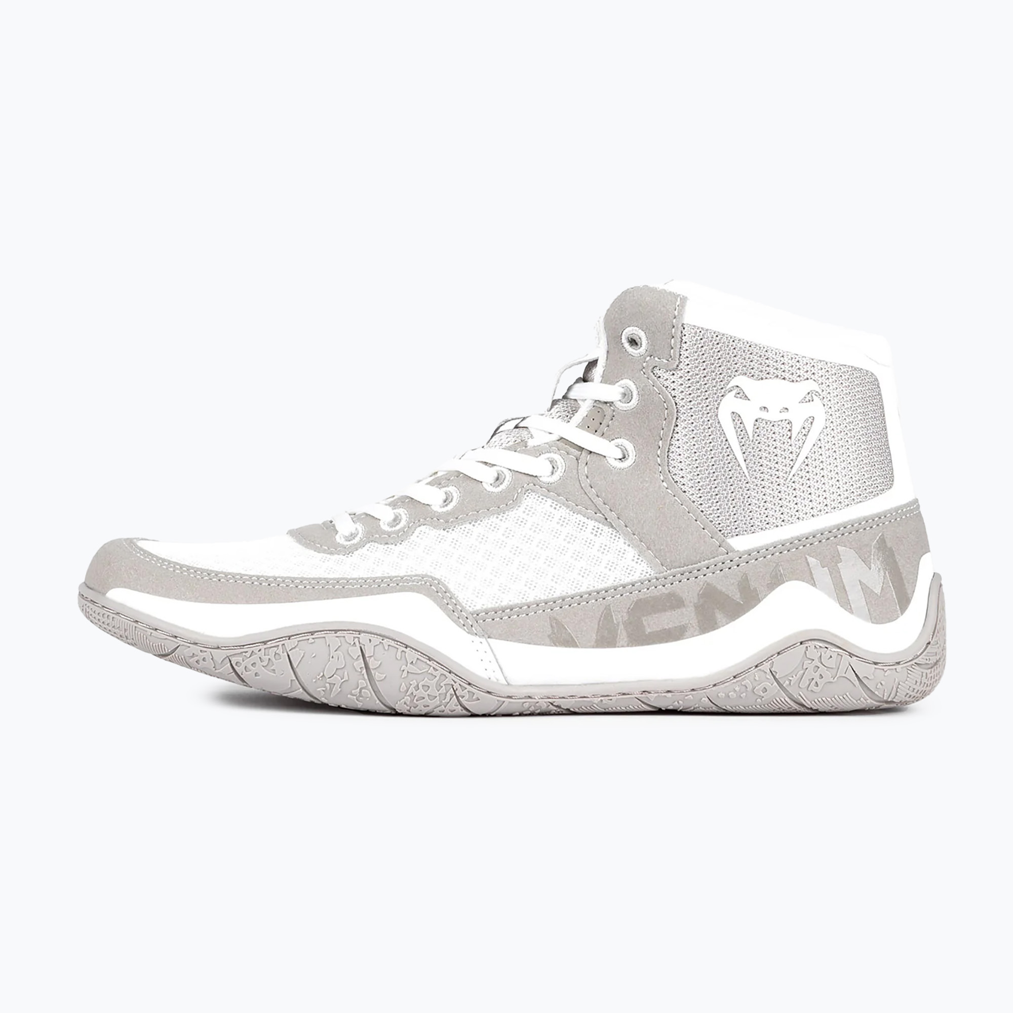 Buty bokserskie Venum Elite Wrestling beige/sand 