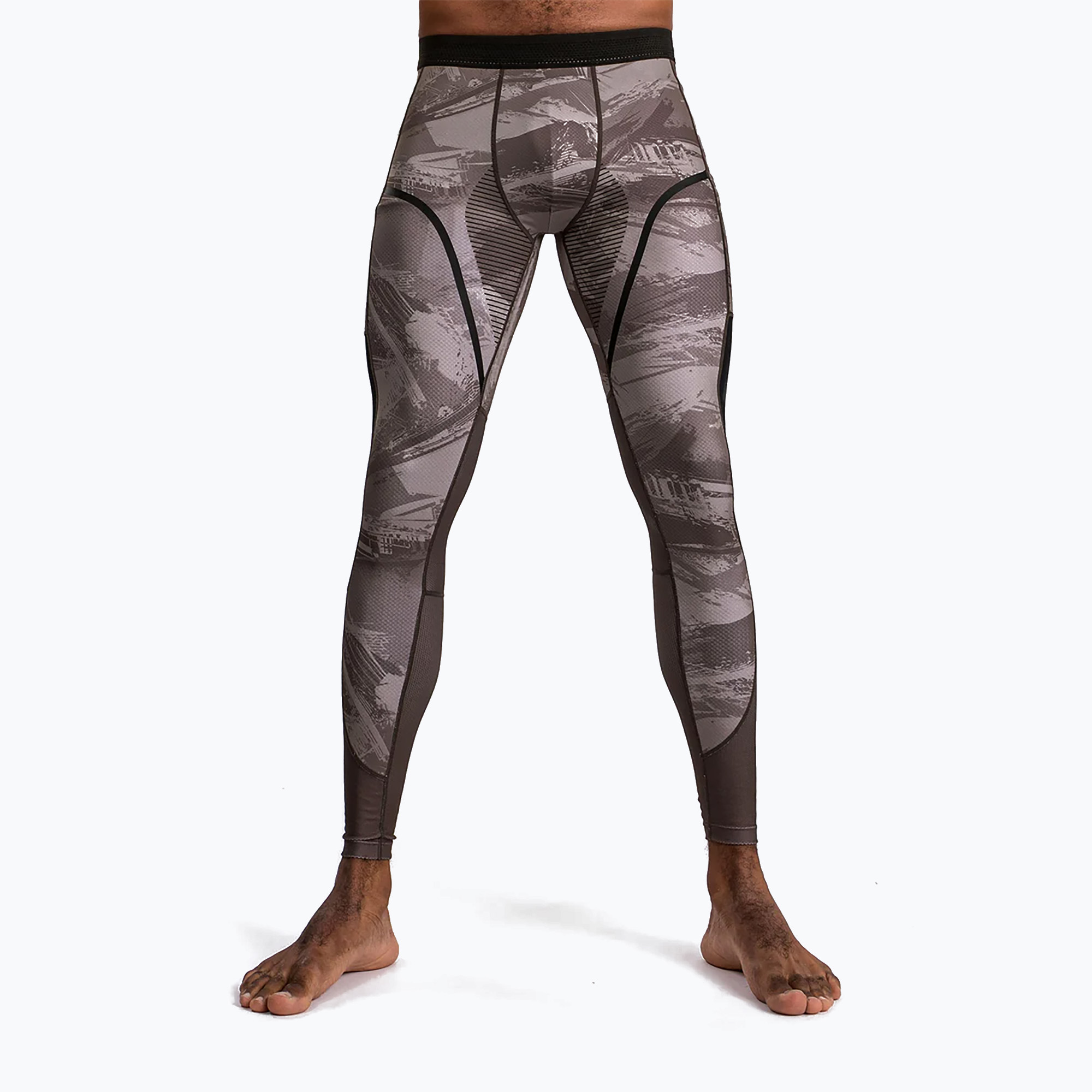 Legginsy męskie Venum Electron 3.0 Spats sand 