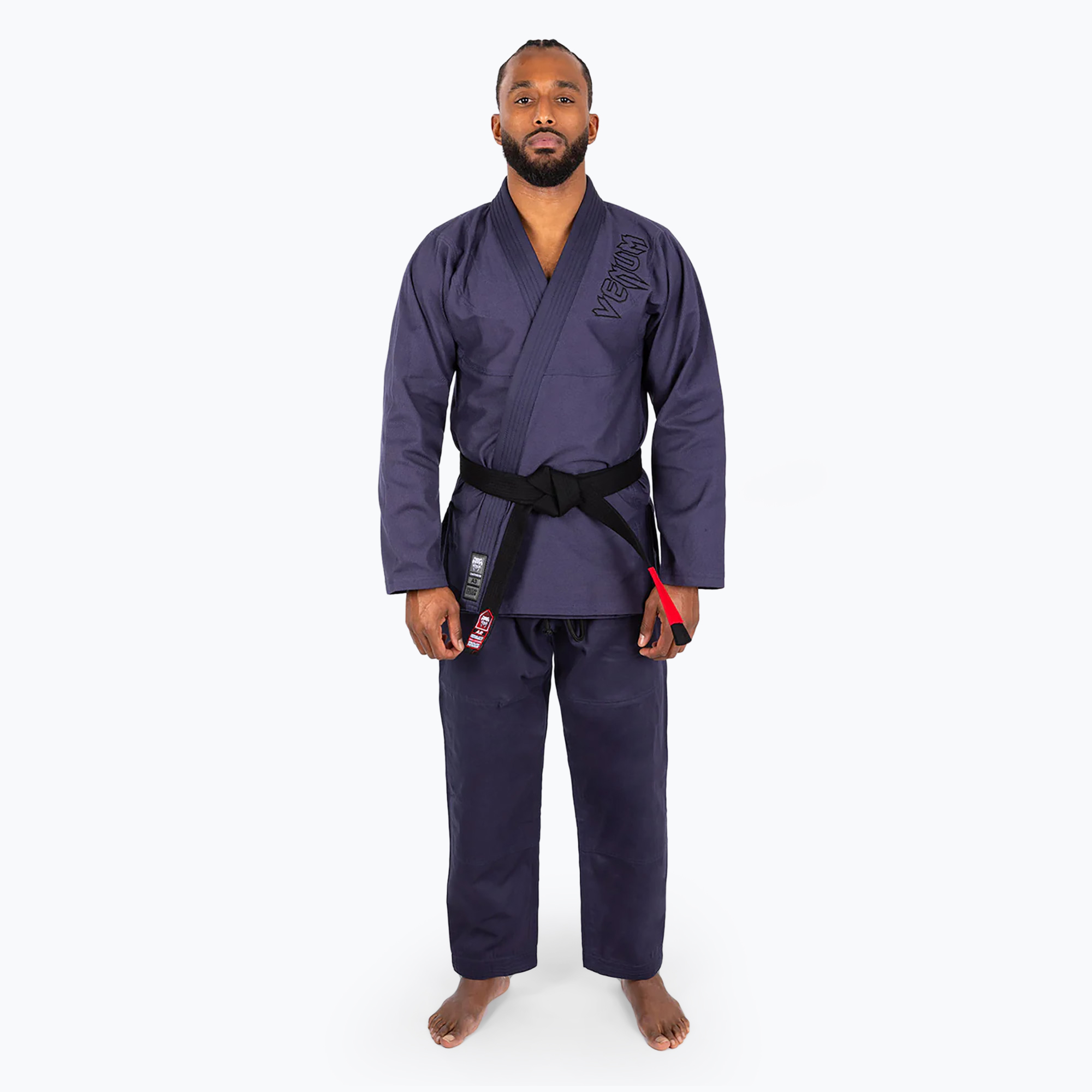 GI do brazylijskiego jiu-jitsu Venum Contender 2.0 lavender grey 
