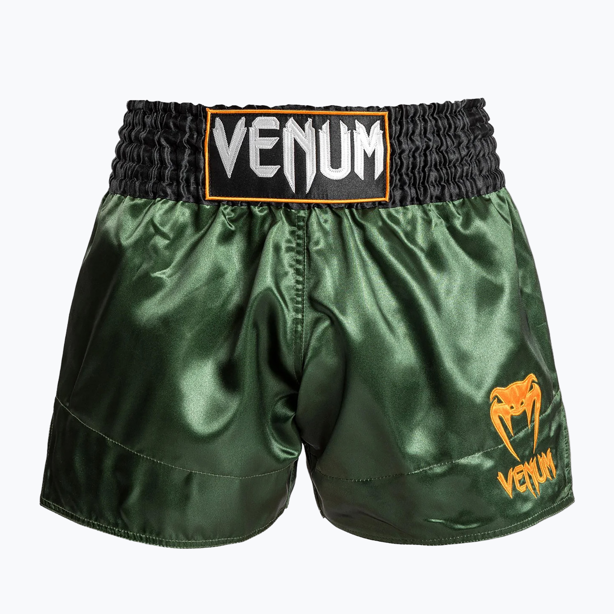 Spodenki treningowe męskie Venum Classic Muay Thai green/gold/black