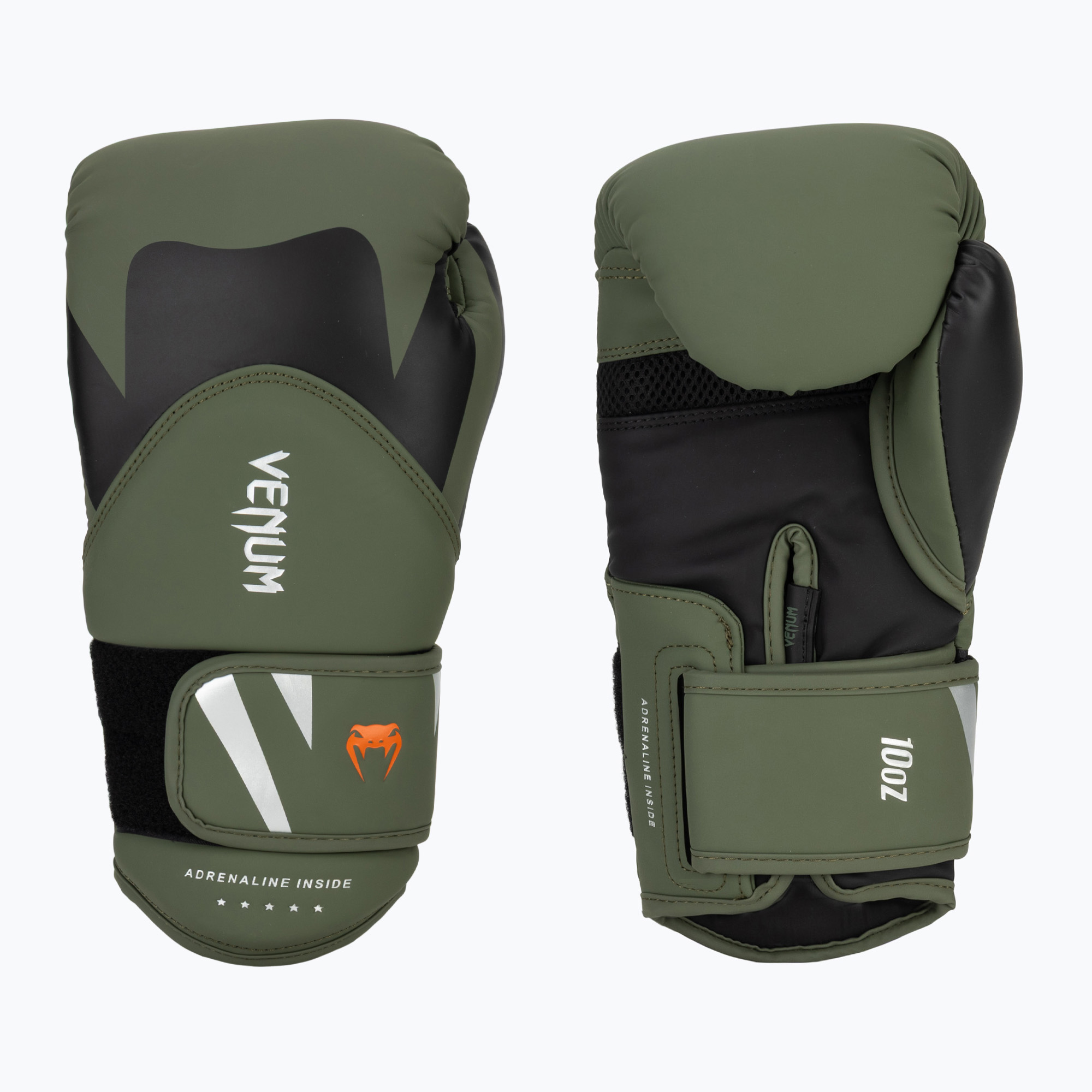 Mănuși de box pentru bărbați Venum Challenger 4.0 black/khaki