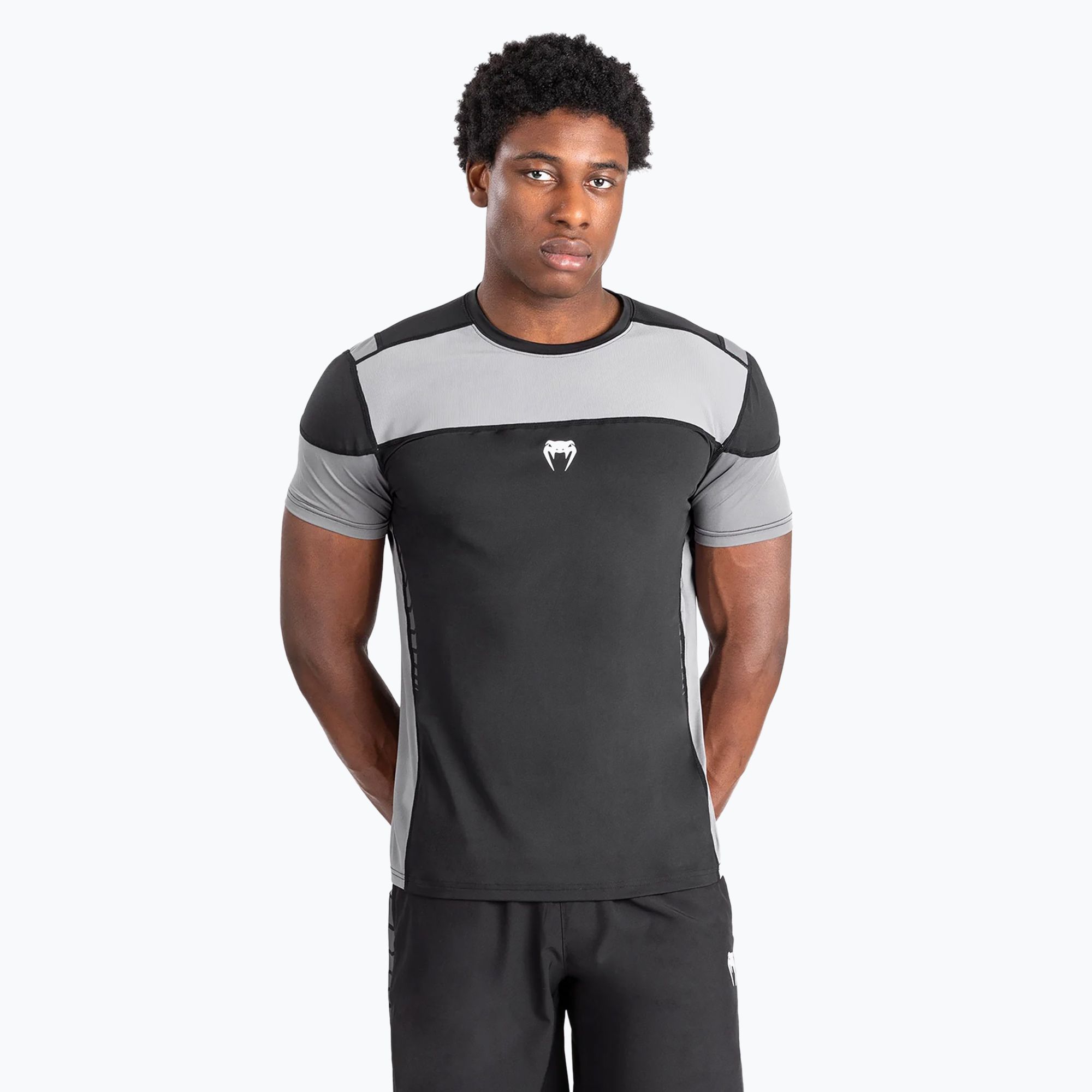 Koszulka treningowa męska Venum Tempest Dry-Tech black/ grey 