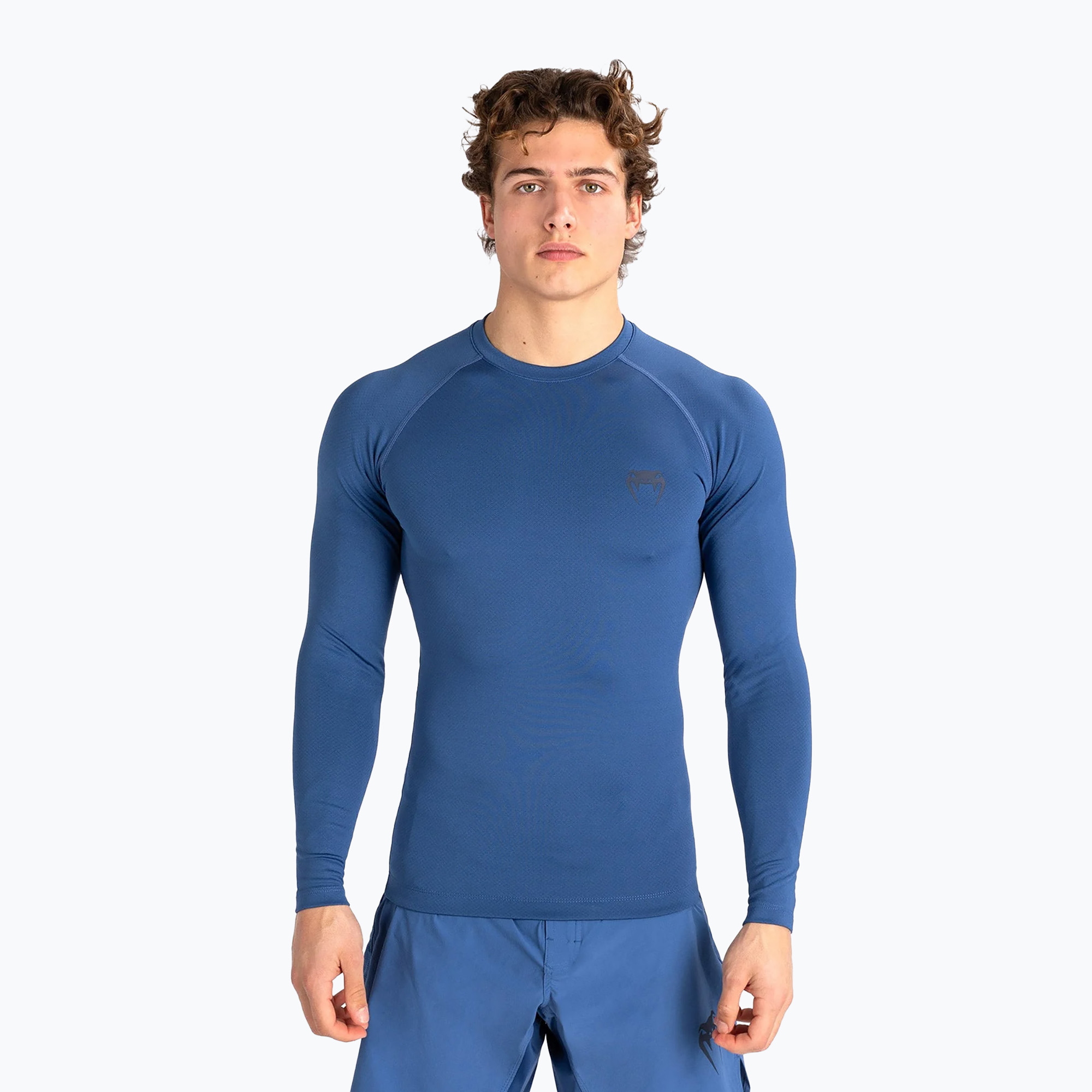 Longsleeve męski Venum Contender Rashguard blue 