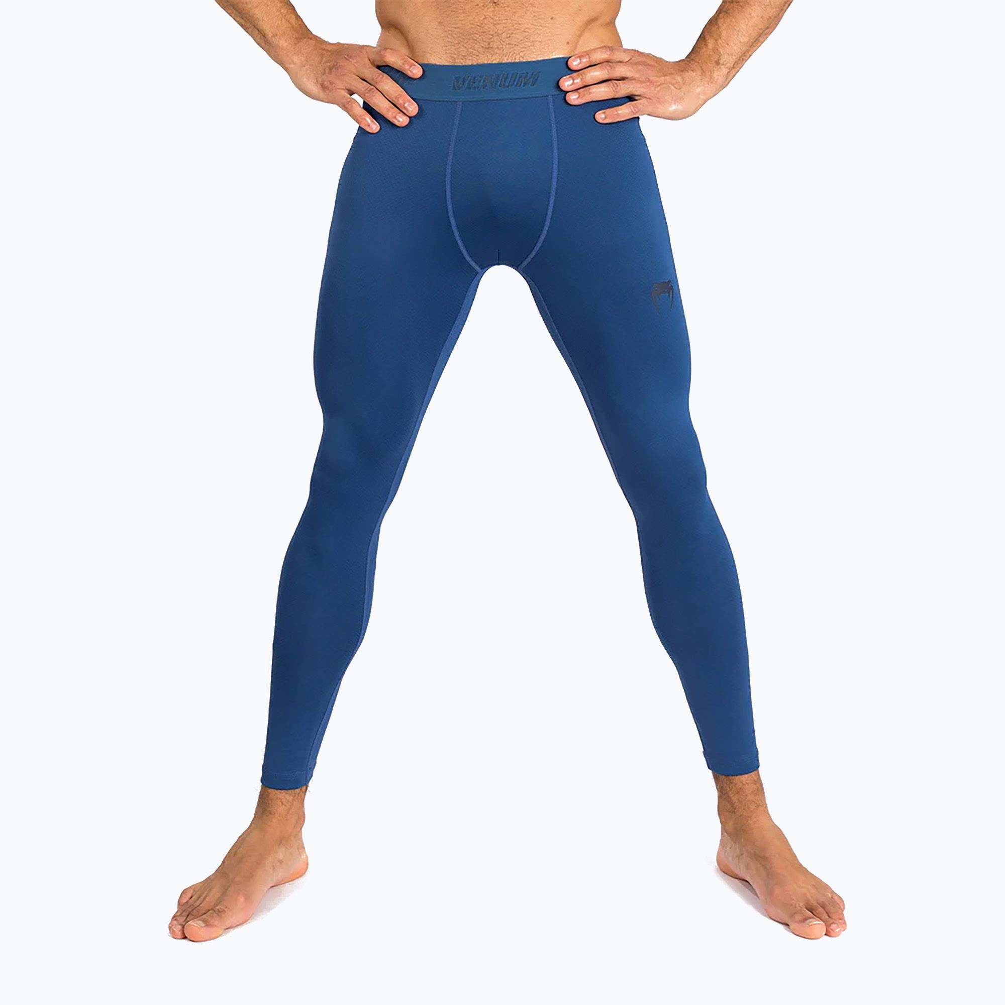 Legginsy treningowe męskie Venum Contender blue 