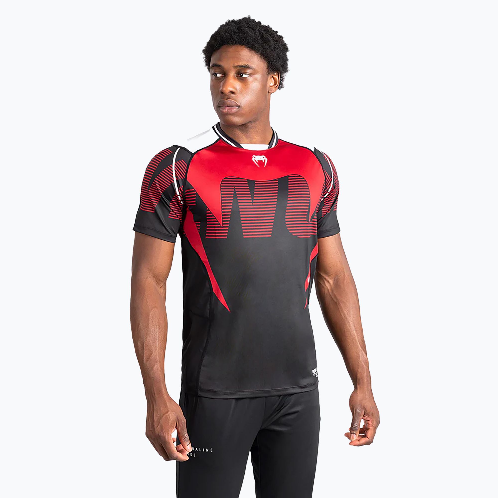Koszulka męska Venum Adrenaline Dry-tech black/red 