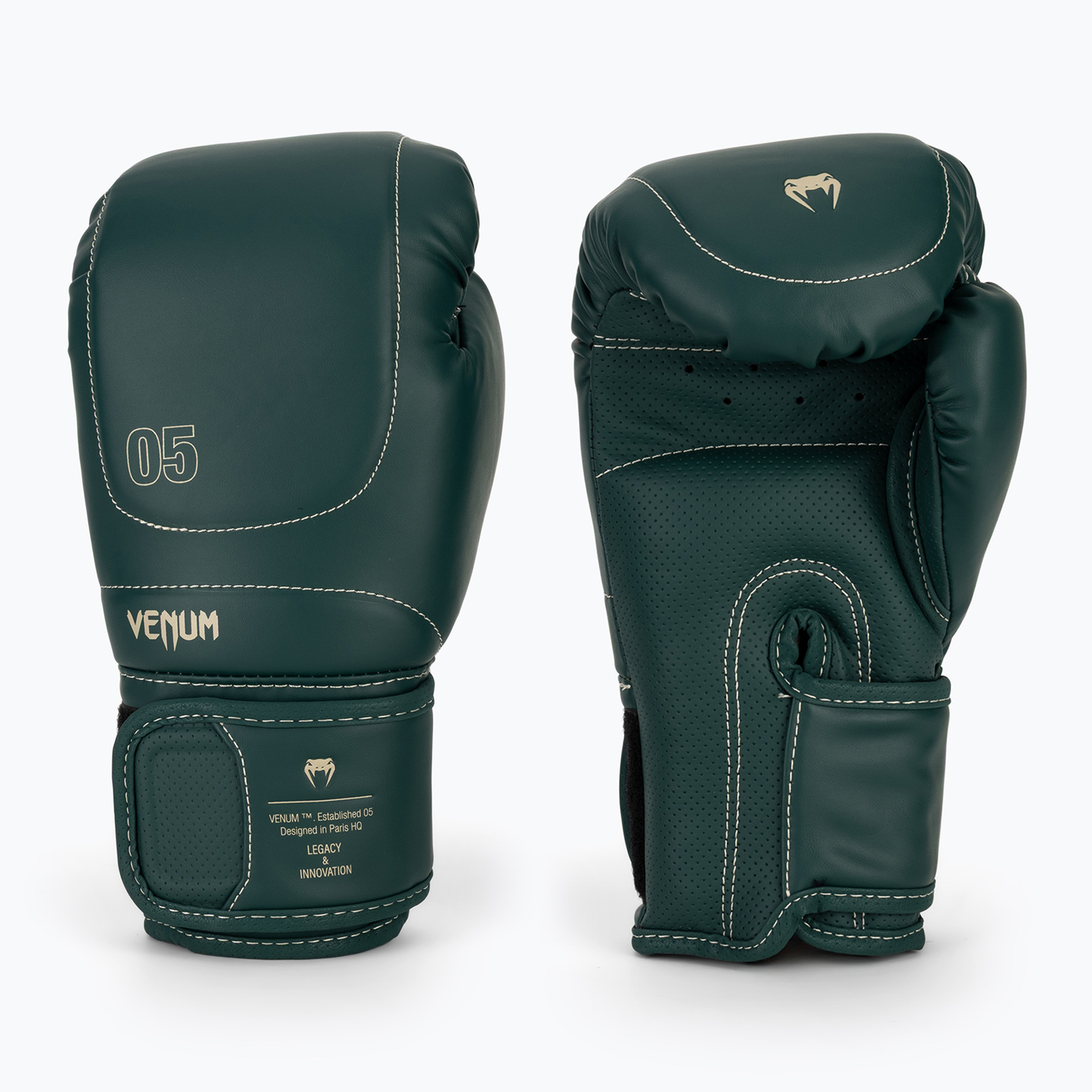 Pánske boxerské rukavice Venum Impact Evo 16 OZ emerald green