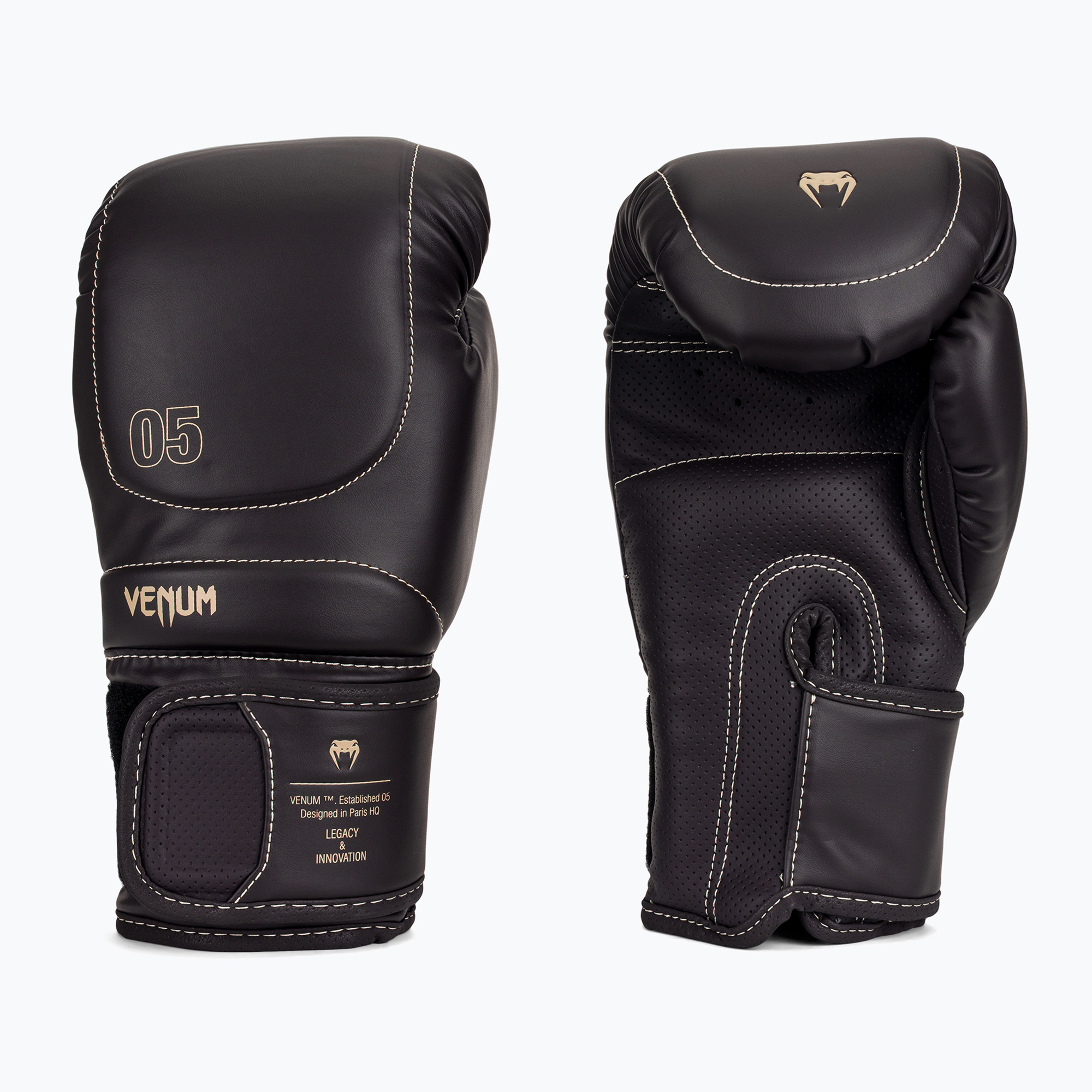 Pánske boxerské rukavice Venum Impact Evo 14 OZ chocolate