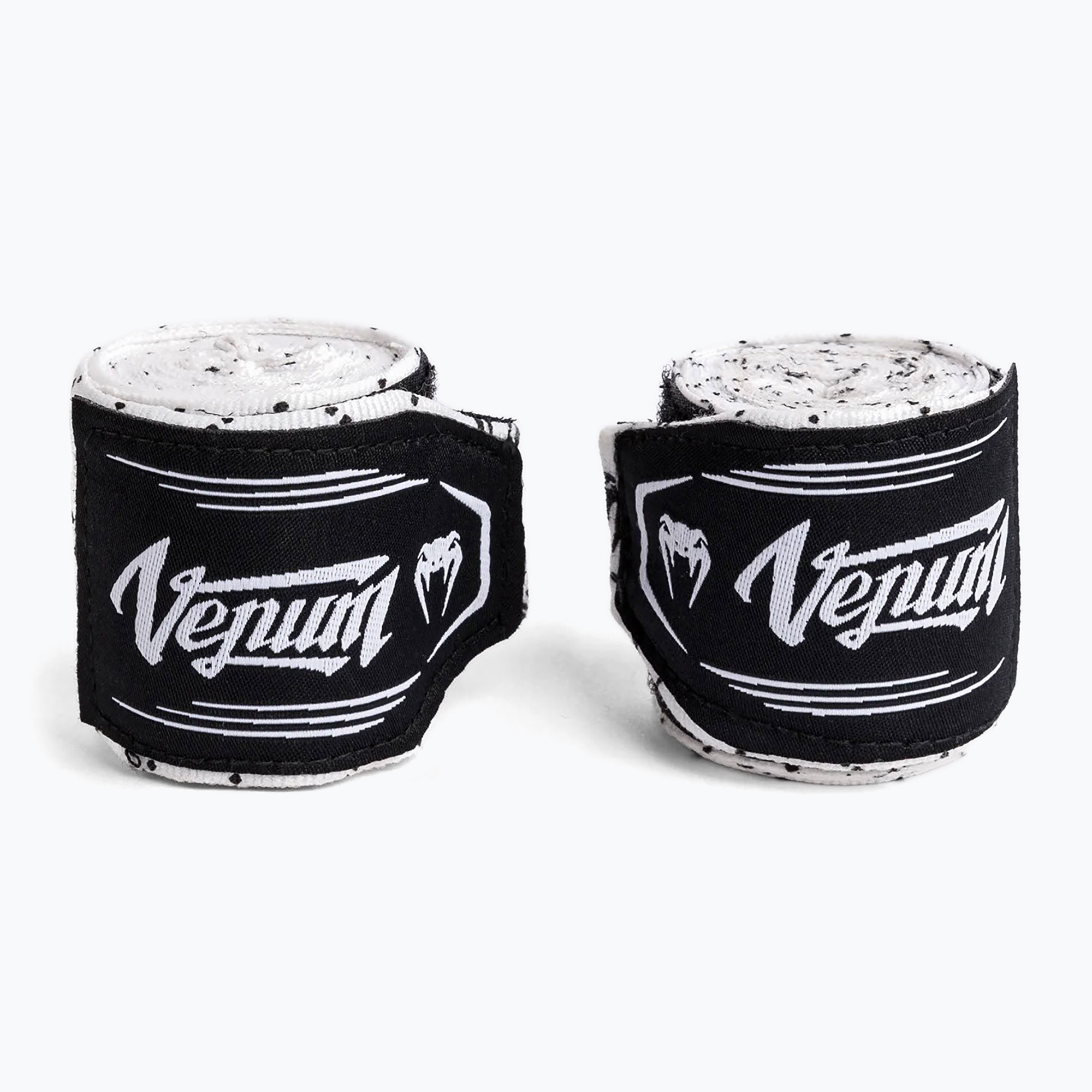 Боксови превръзки Venum Hand Wraps 400 cm бяло/черно