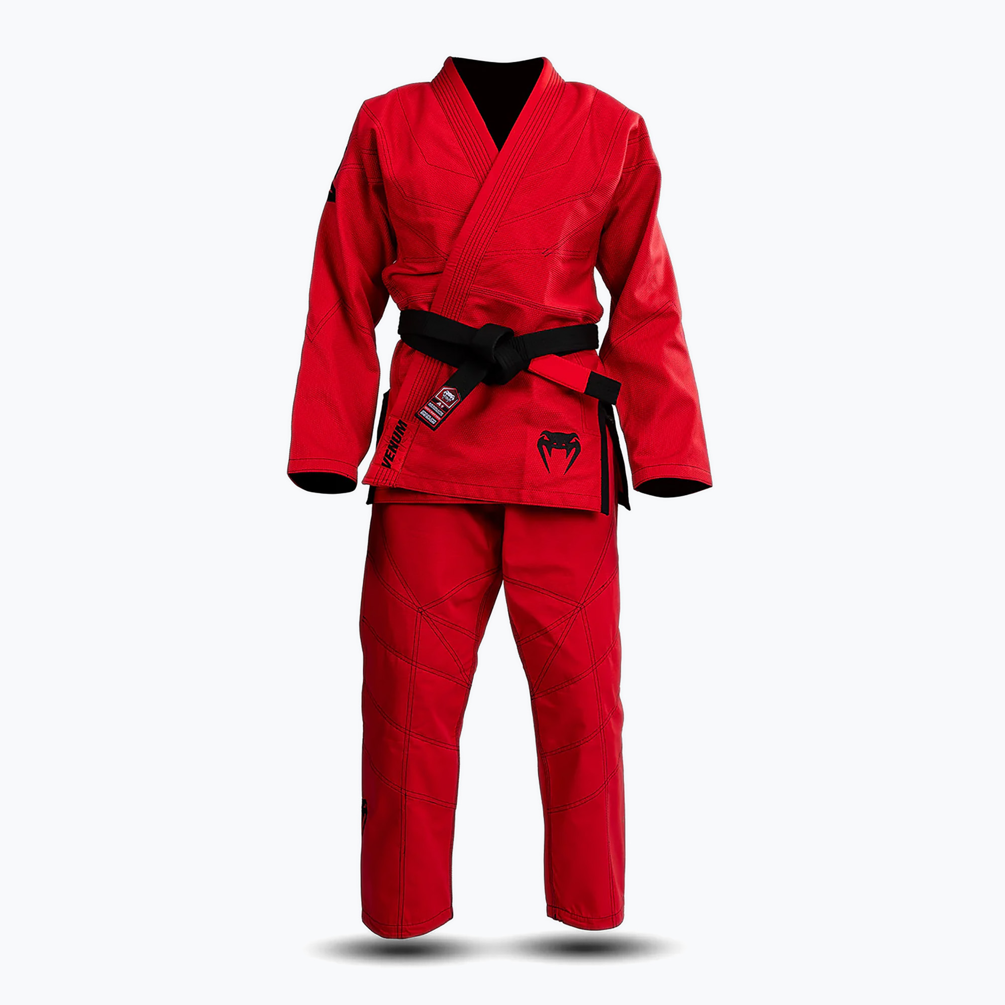 GI do brazylijskiego jiu-jitsu Venum Challenger XT BJJ fire red 