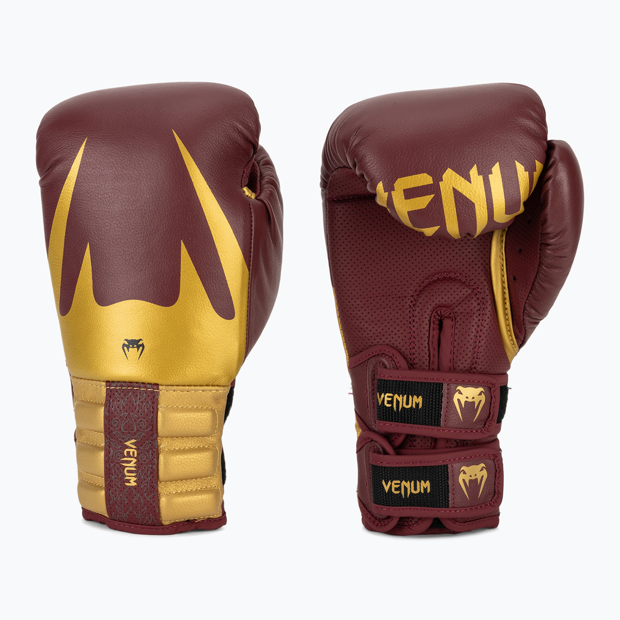 Mănuși de box Venum Reverso Boxing red/gold