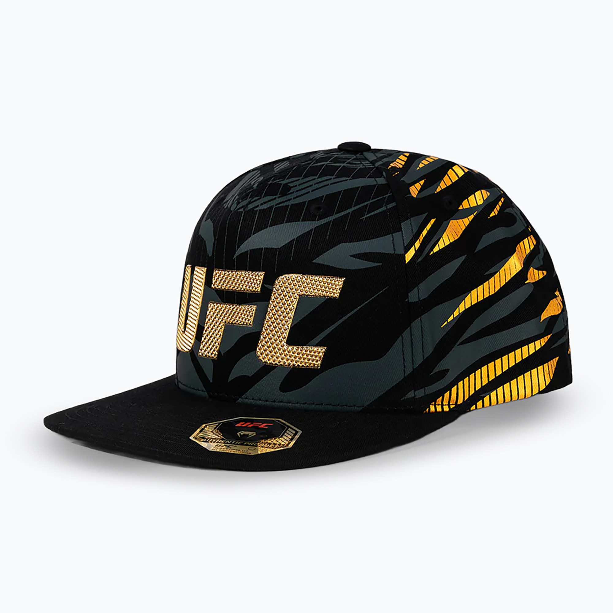 Czapka z daszkiem Venum UFC Fusion Authentic Fight Night black/yellow 