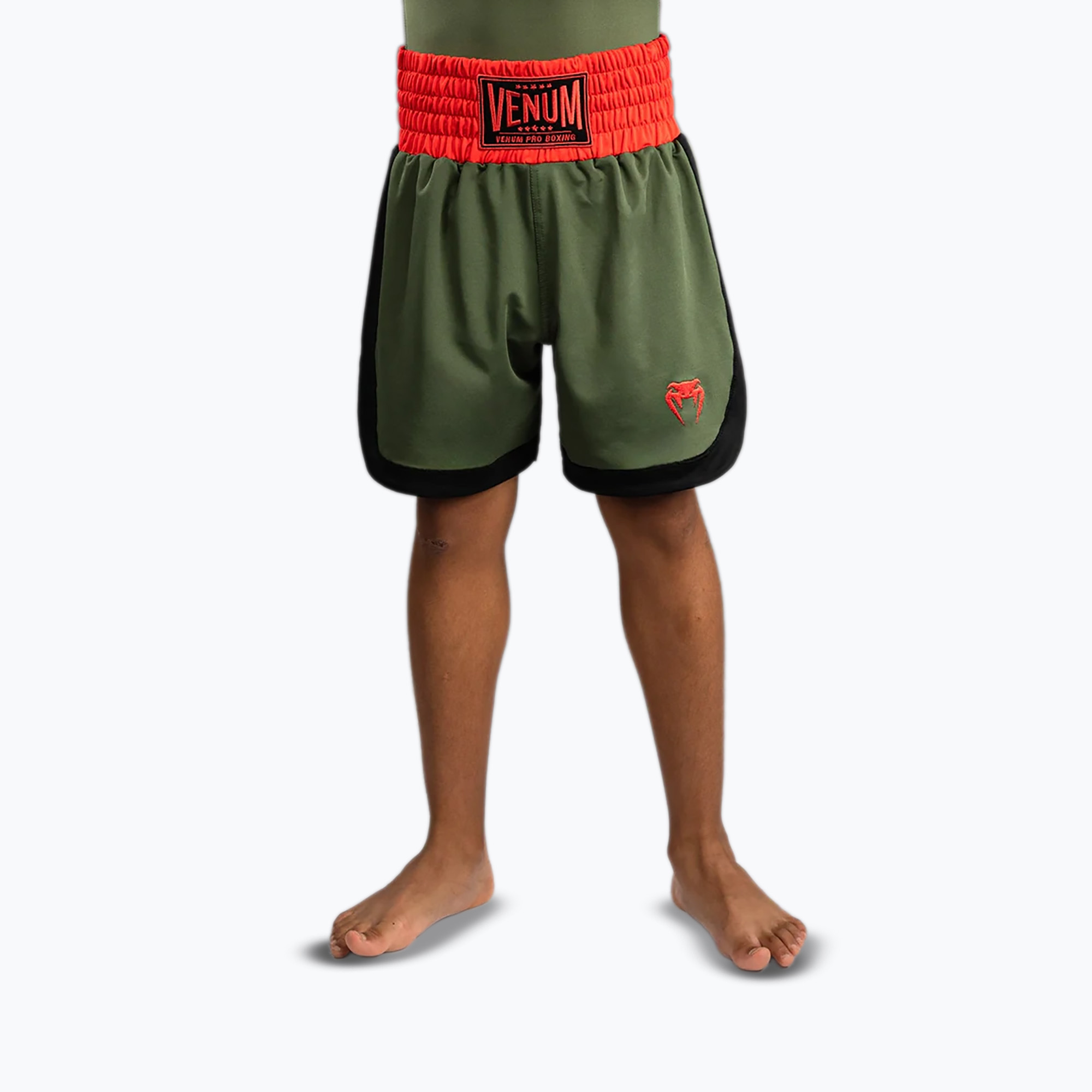 Spodenki treningowe dziecięce Venum Classic khaki 