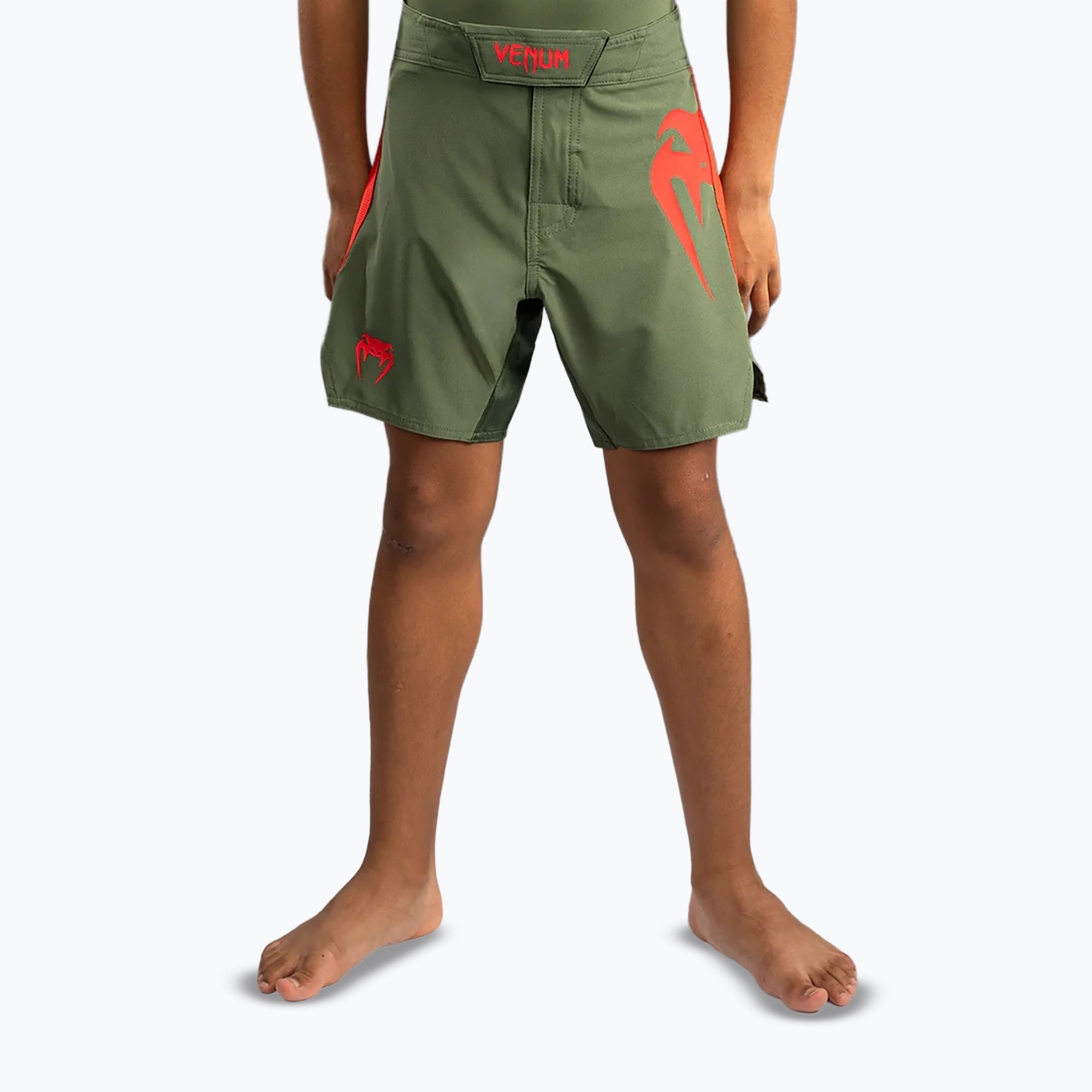 Spodenki treningowe dziecięce Venum Light Fight khaki 