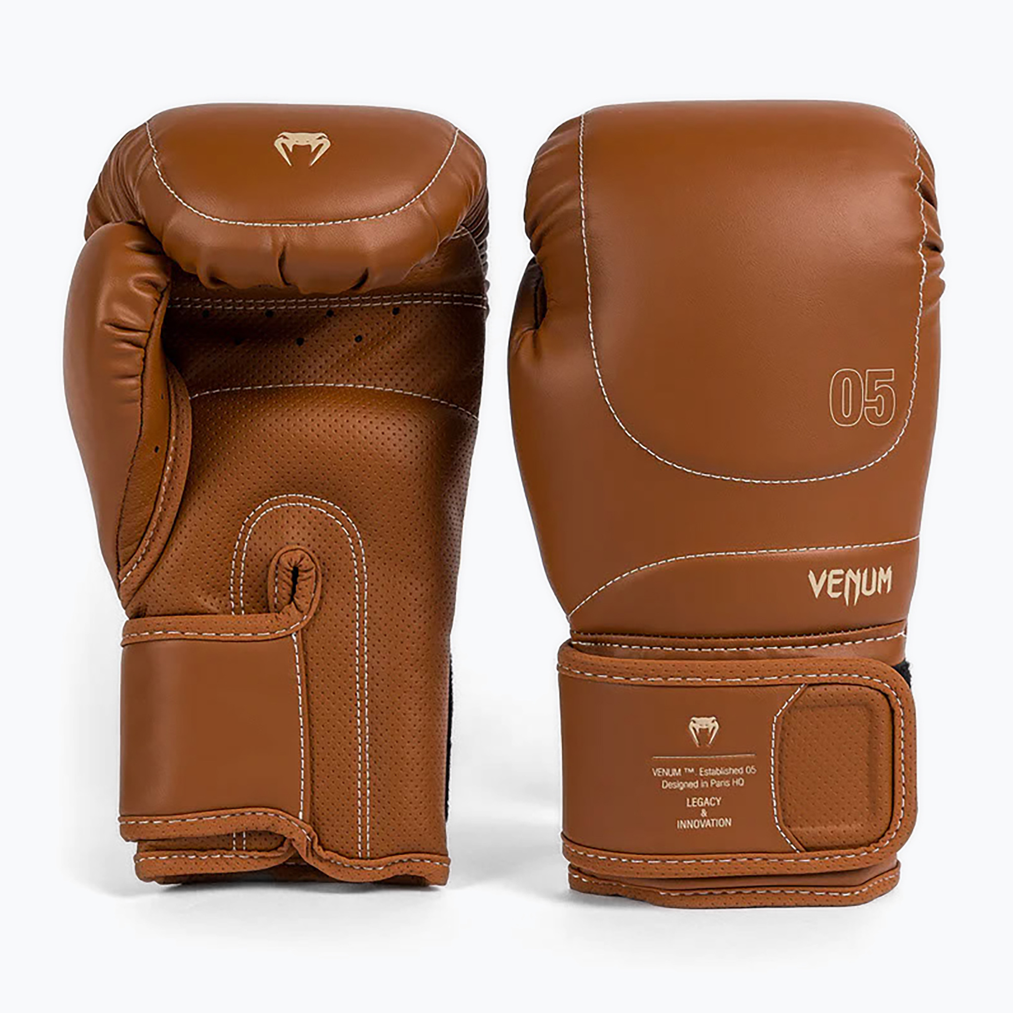 Rękawice bokserskie męskie Venum Impact Evo Boxing Gloves havana 