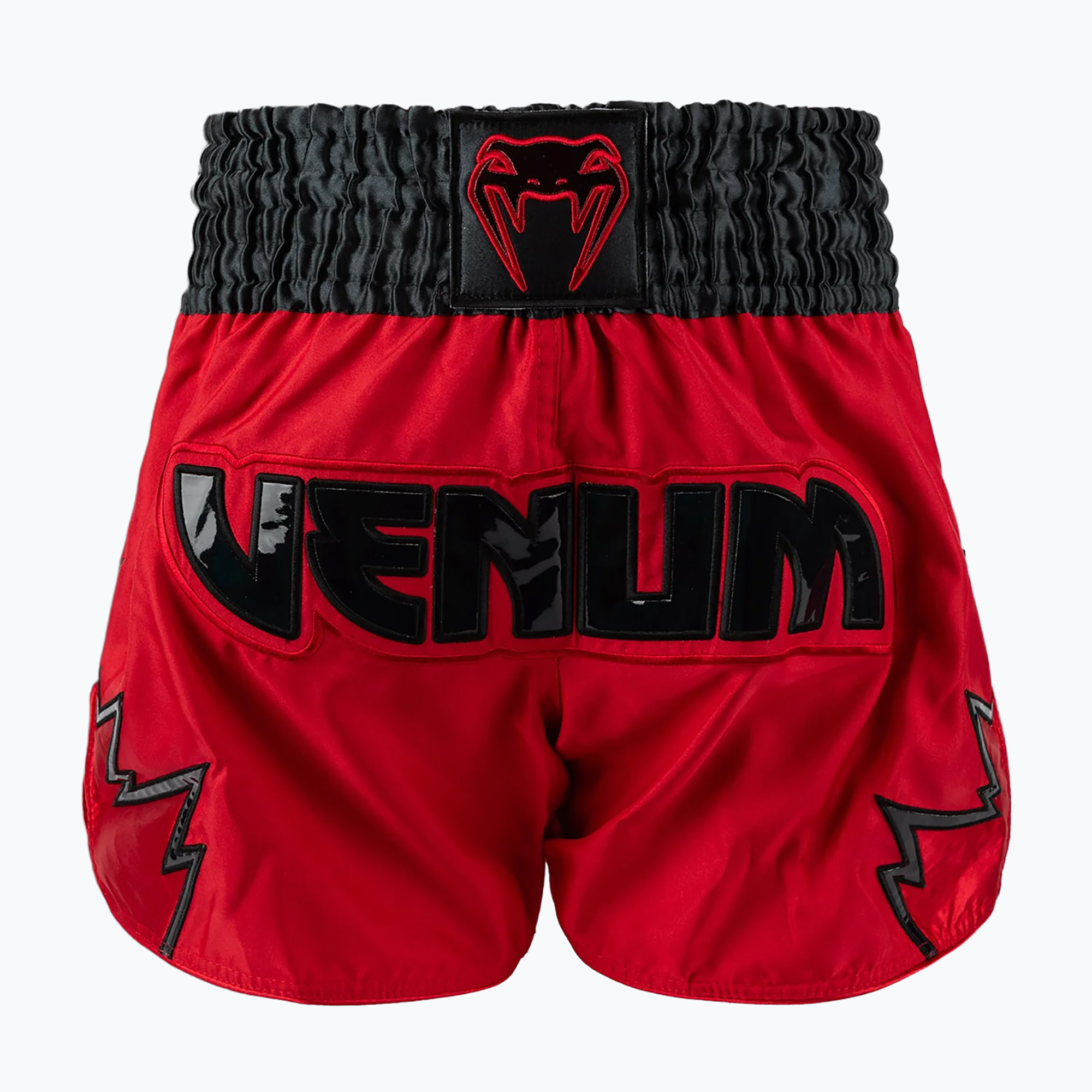 Spodenki treningowe męskie Venum Inferno Muay Thai red/charcol grey/black