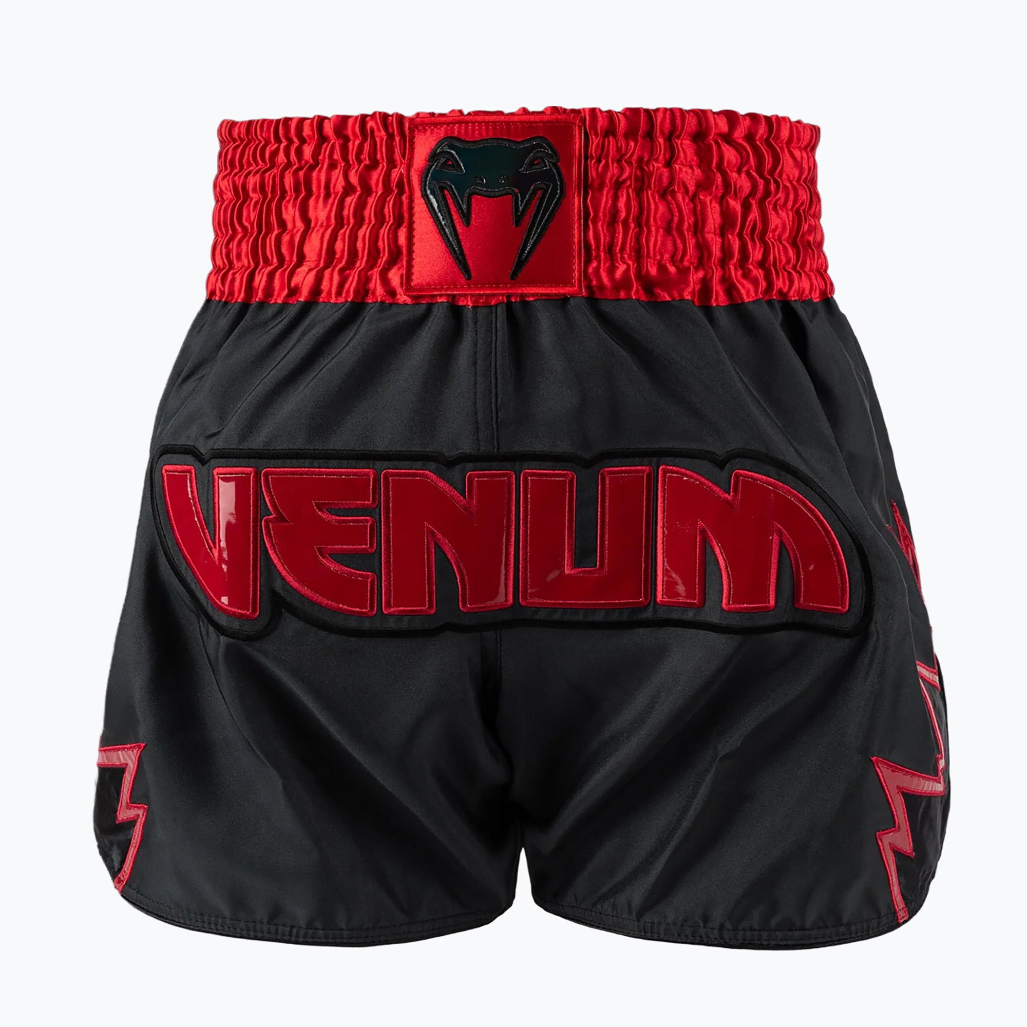 Spodenki treningowe męskie Venum Inferno Muay Thai charcoal grey/red