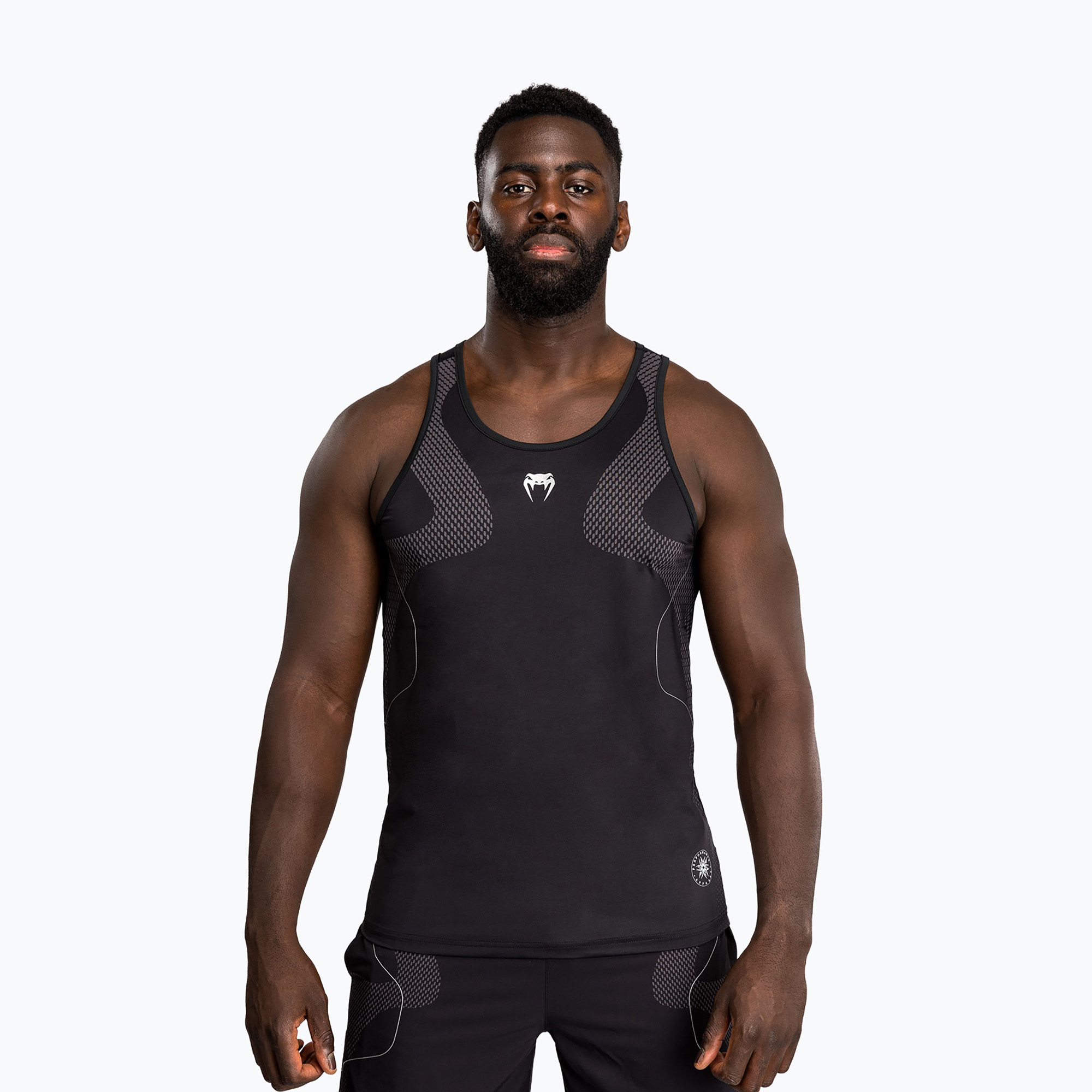 Koszulka treningowa męska Venum Nexus Dry Tech black/silver 