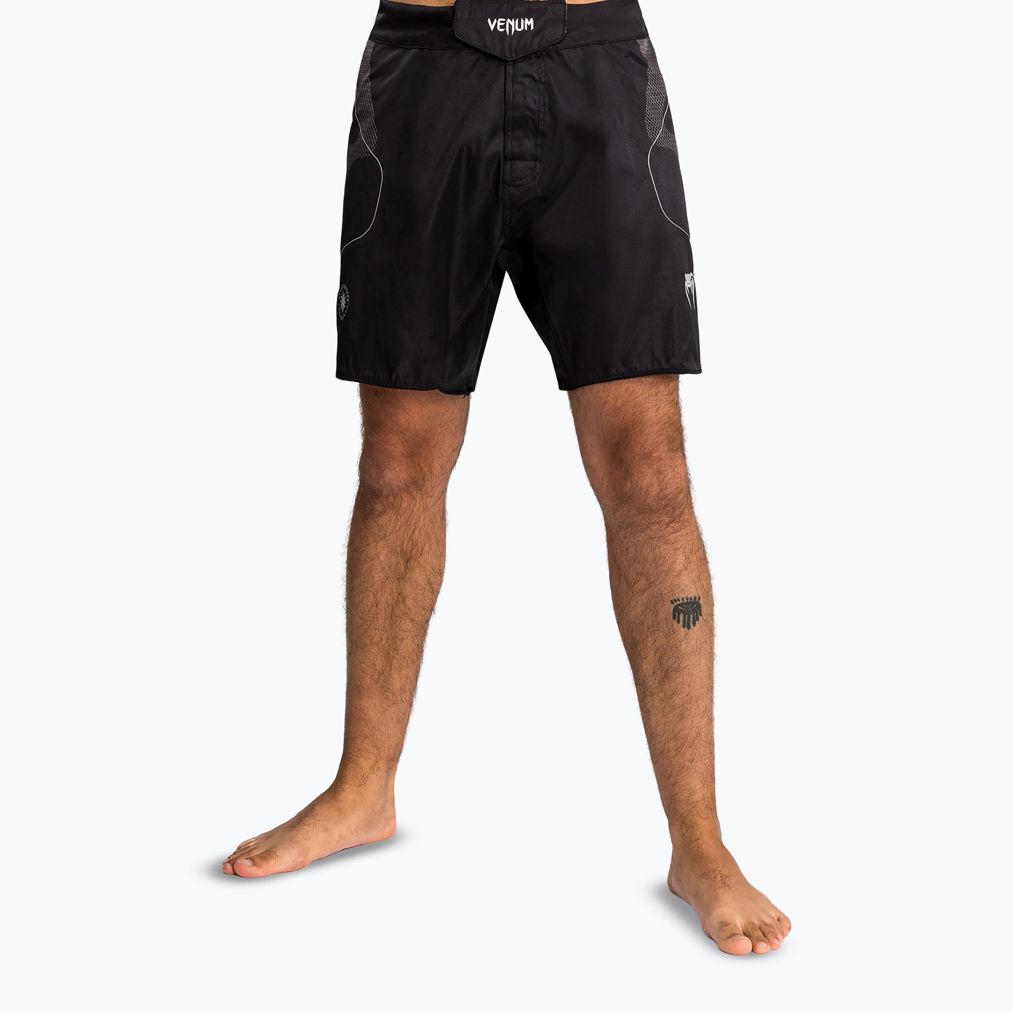 Spodenki treningowe męskie Venum Nexus Fight black/silver 