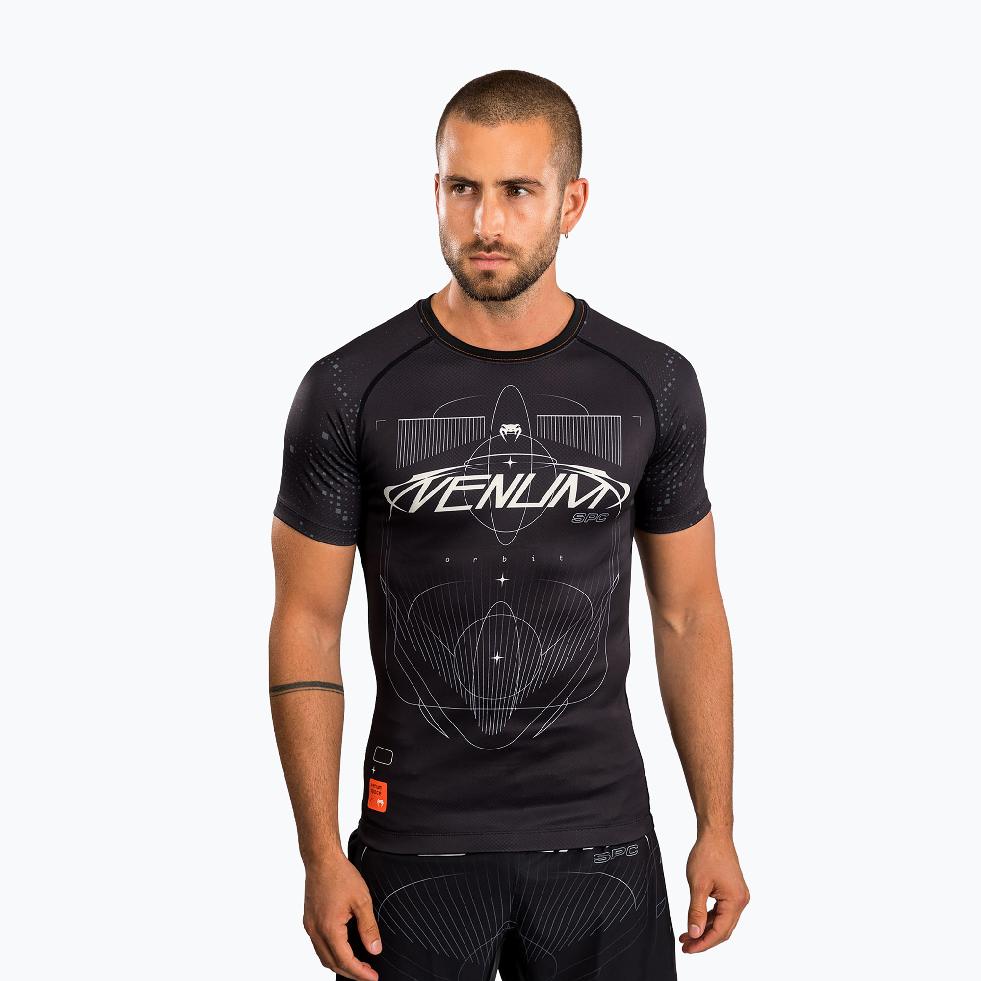 Rashguard męski Venum Eclipse Rashguards black/ivory 