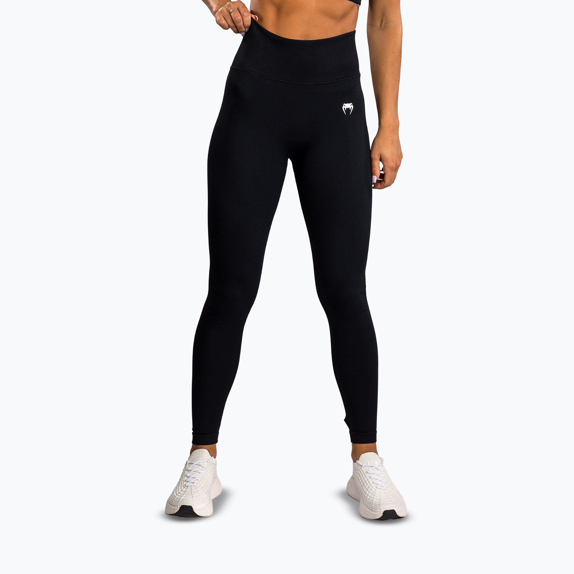 Legginsy treningowe męskie Venum Sculpt black/white 