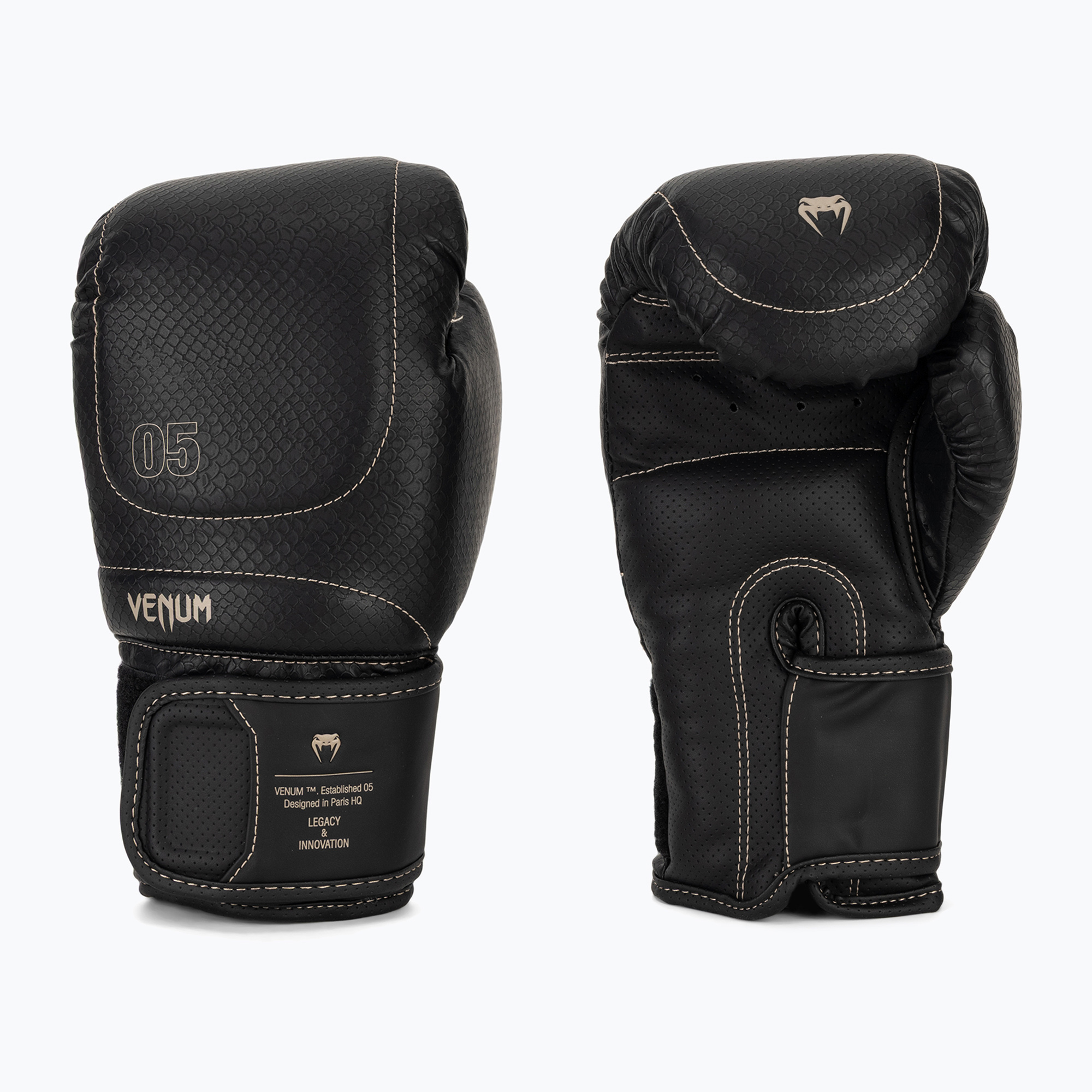 Boxerské rukavice Venum Impact Evo Scales Boxing black