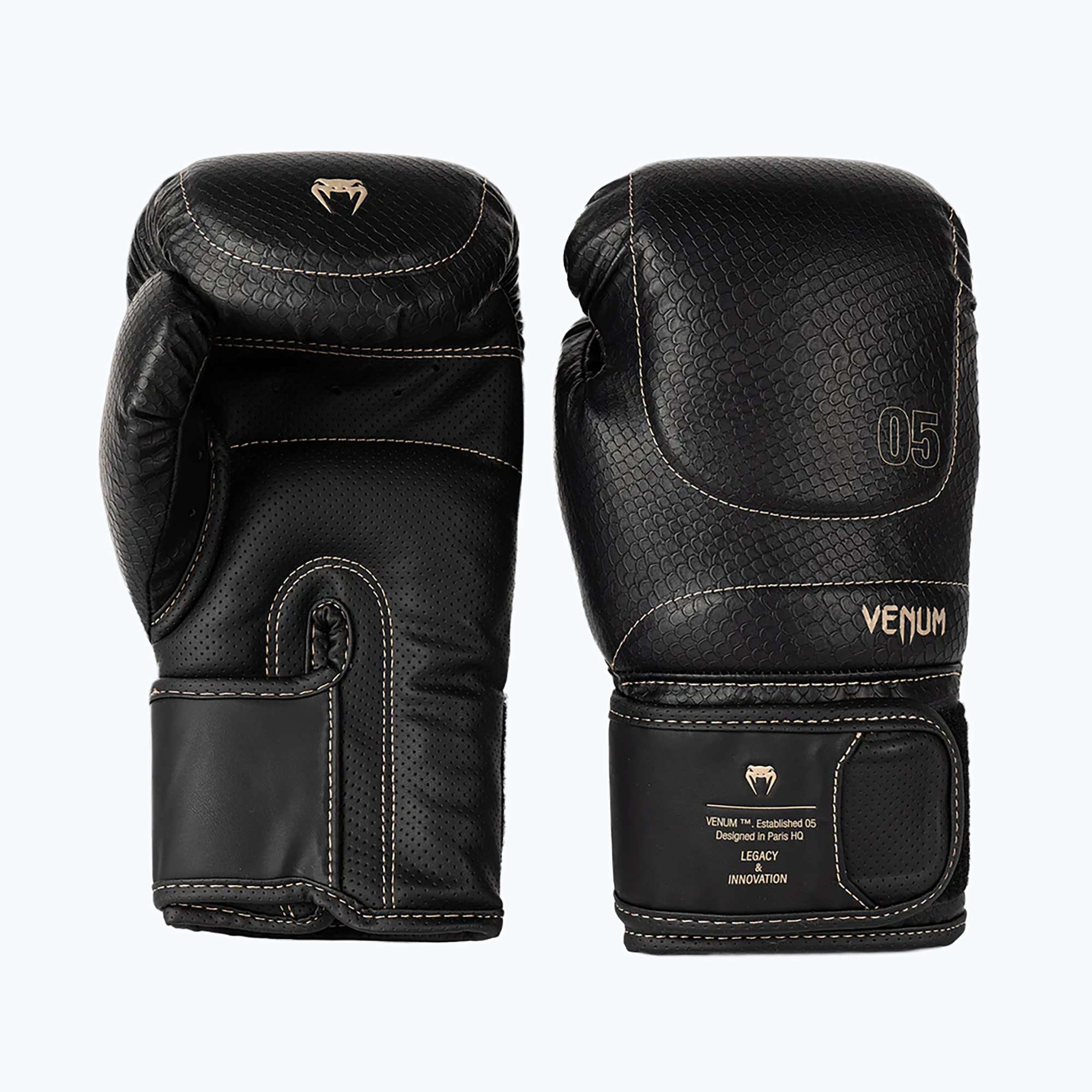 Rękawice bokserskie Venum Impact Evo Scales Boxing black 