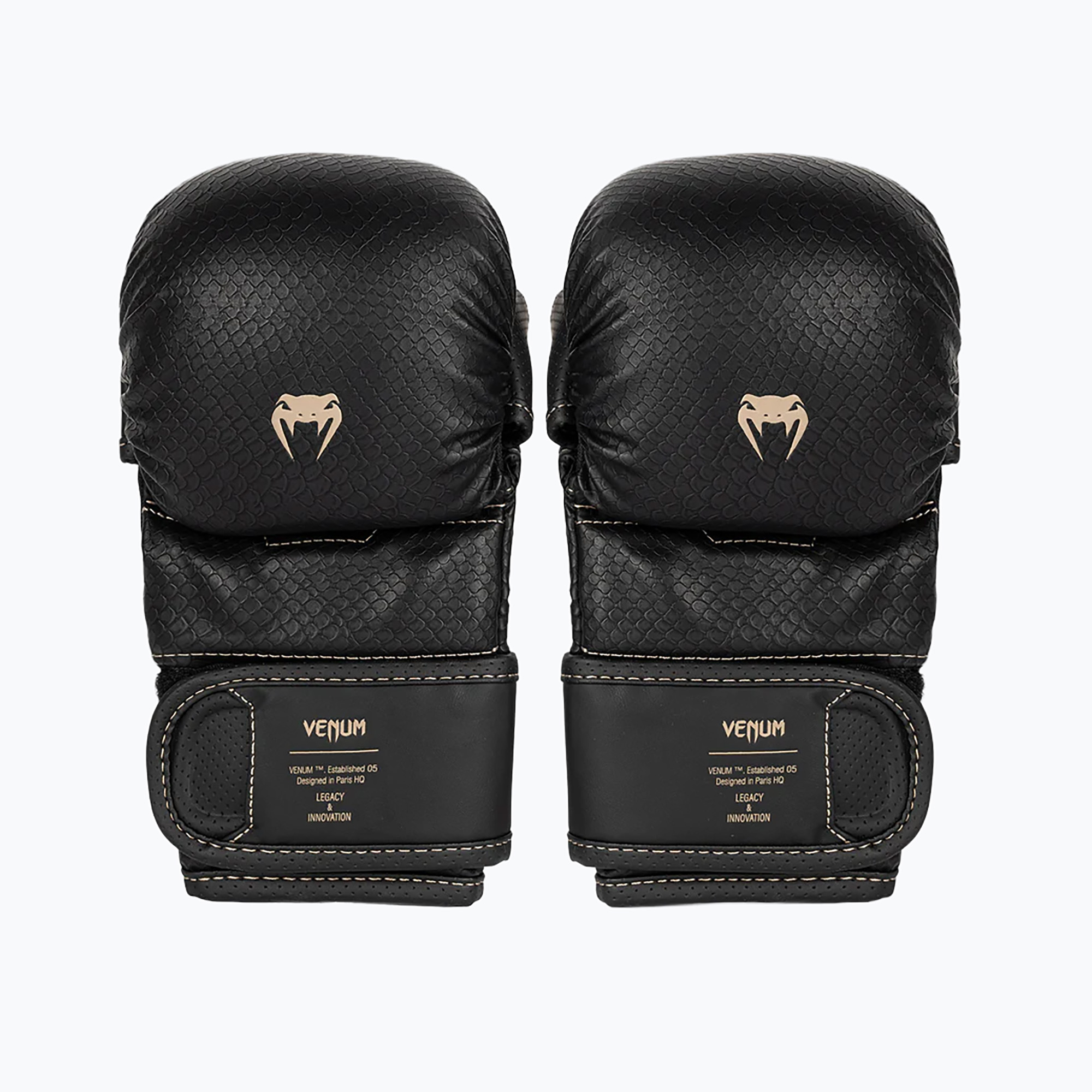 Rękawice sparringowe MMA Venum Impact Evo Scales MMA black 