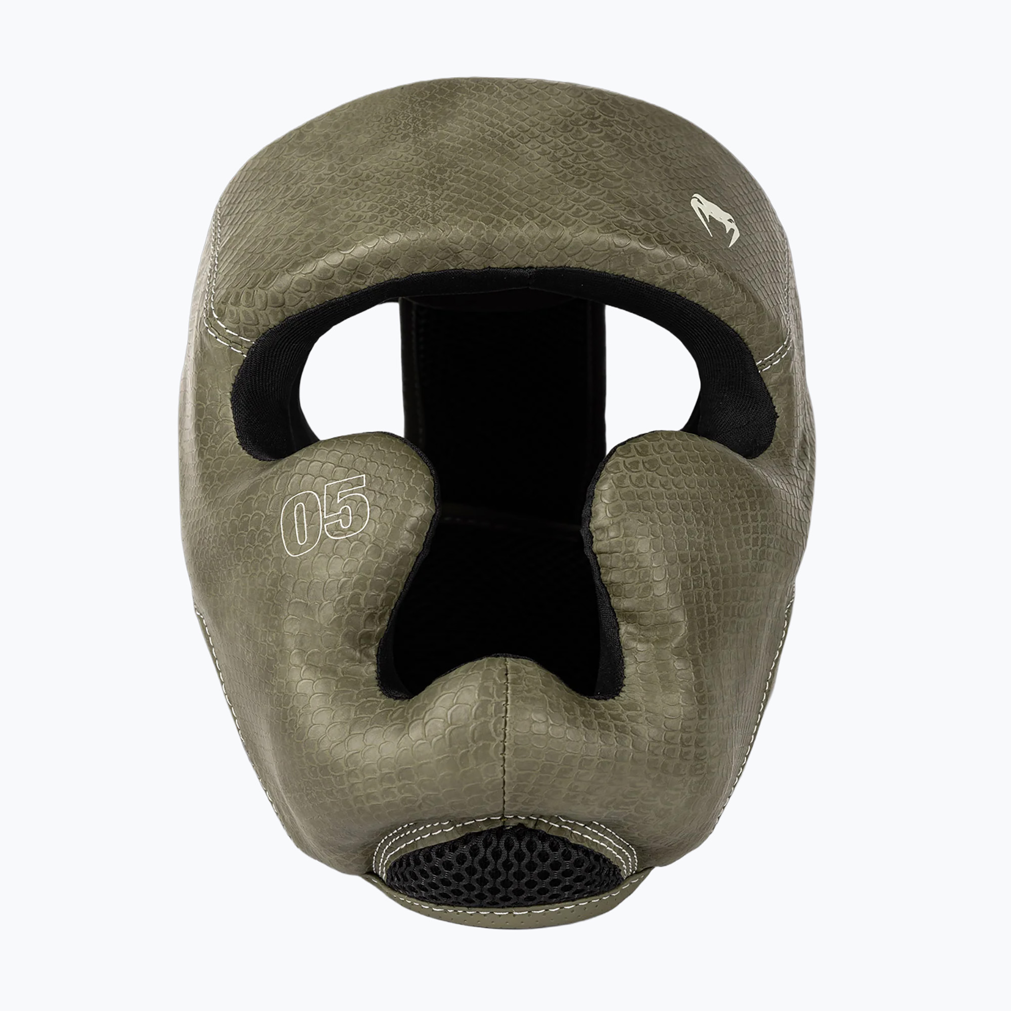 Kask bokserski Venum Impact Evo Scales Headgear army green 