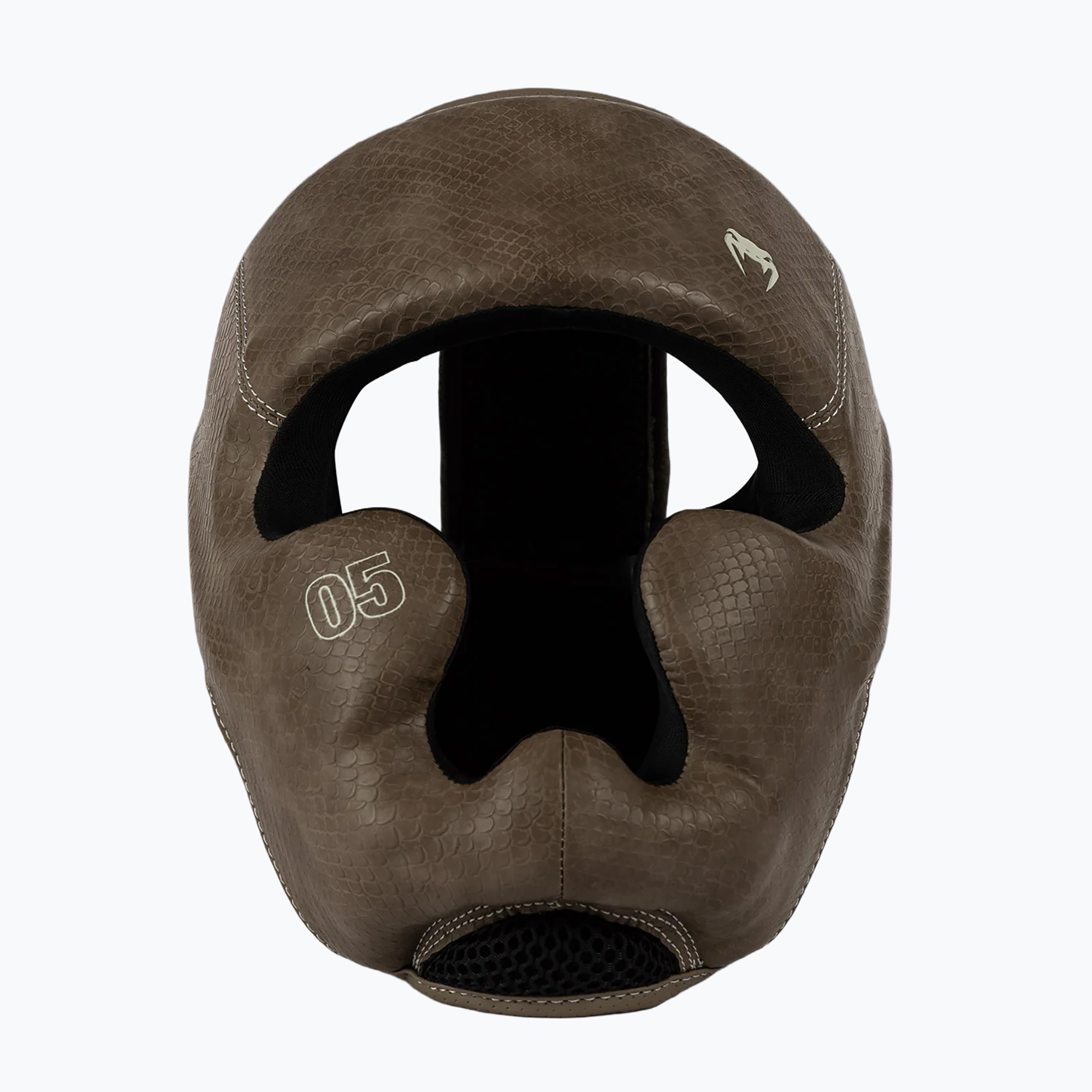 Kask bokserski Venum Impact Evo Scales Headgear brown 